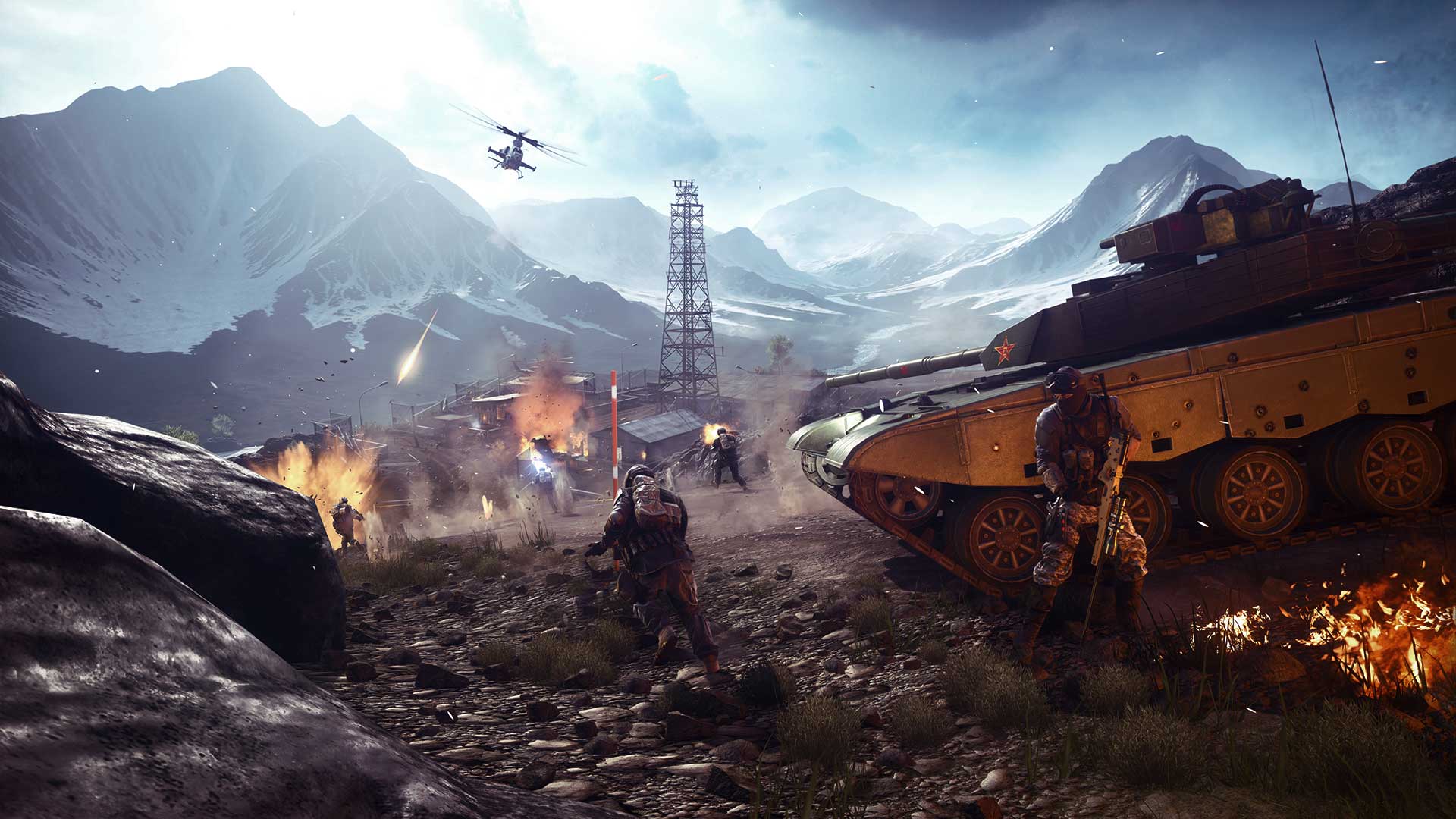 Battlefield 4 scena di battaglia, 1920x1080 Full HD 1080p, Laptop