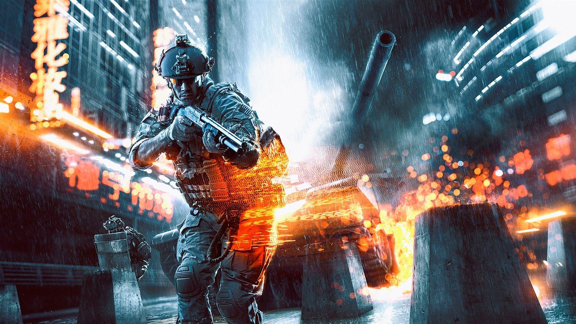 Soldato Battlefield 4 città, 1920x1080 Full HD 1080p, Laptop