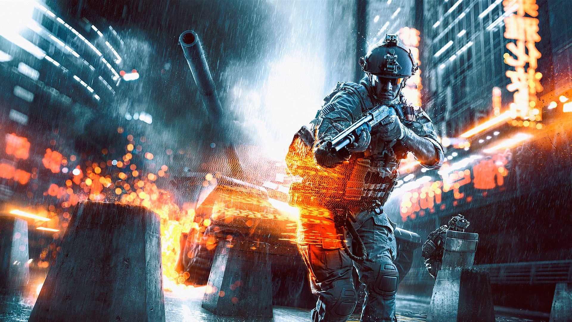 Soldato Battlefield 4 città distrutta, 1920x1080 1080p, PC Desktop