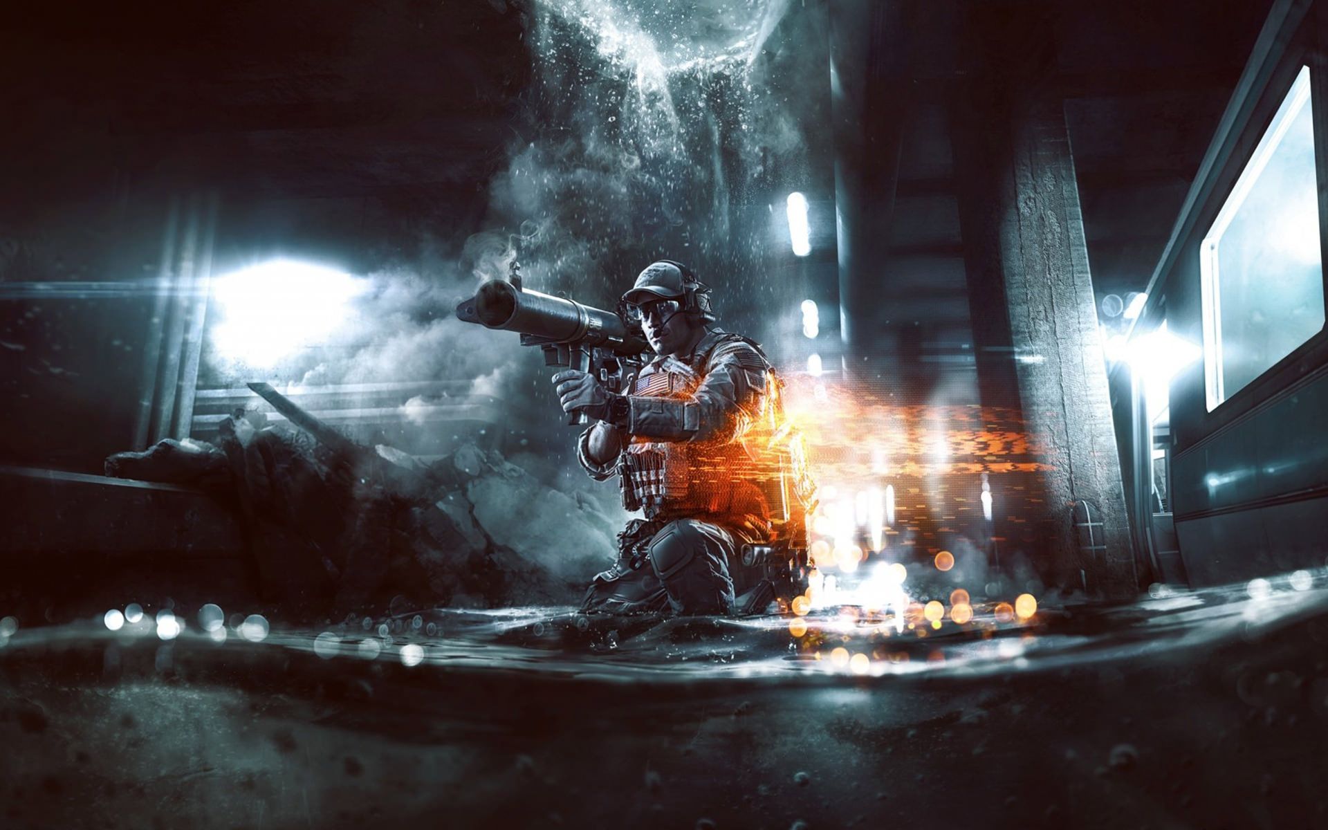 Soldato Battlefield 4 in combattimento, 1920x1200 WUXGA, Desktop