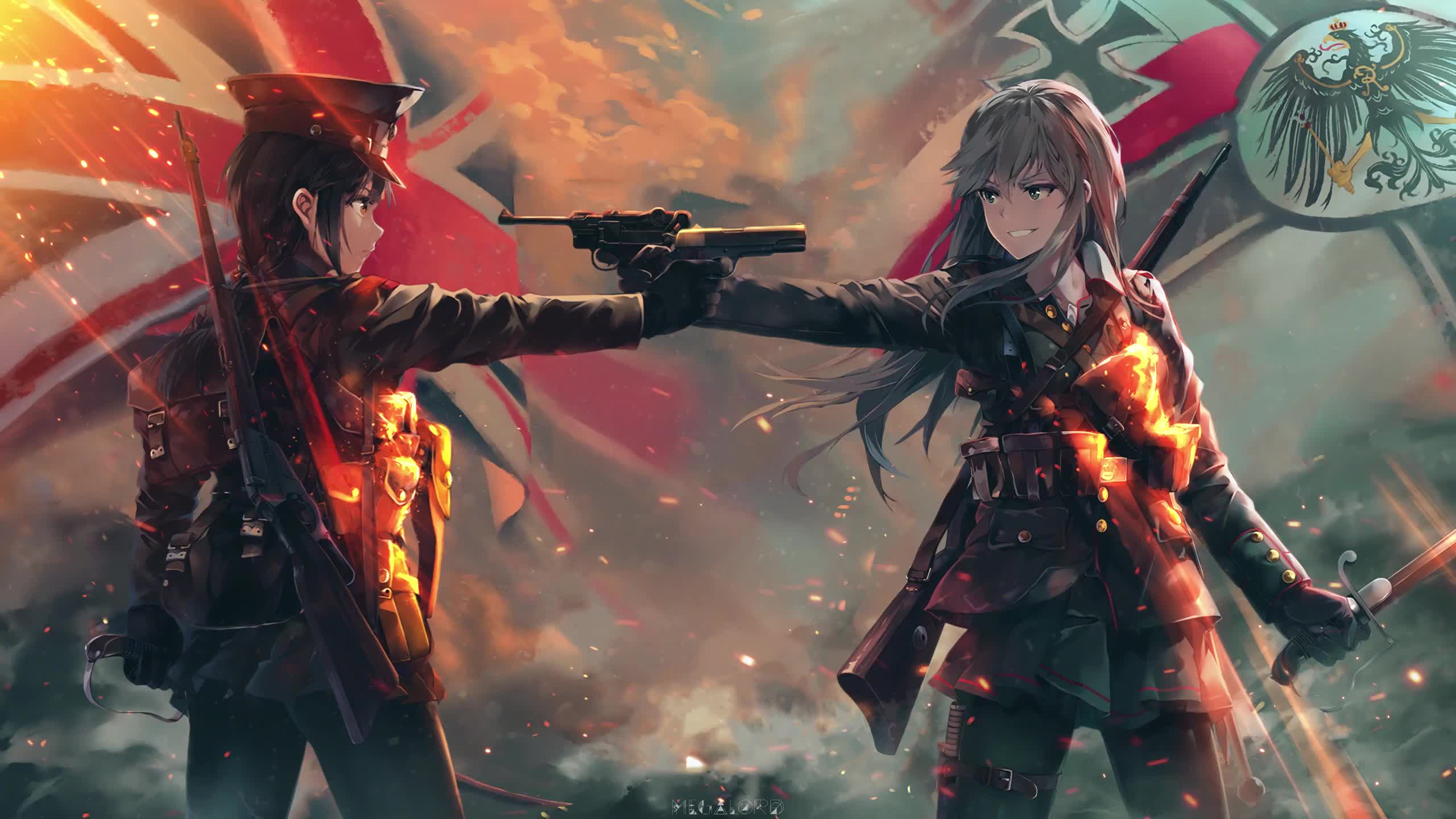 Battlefield 1 anime soldati, 2560x1440 1440p, Desktop