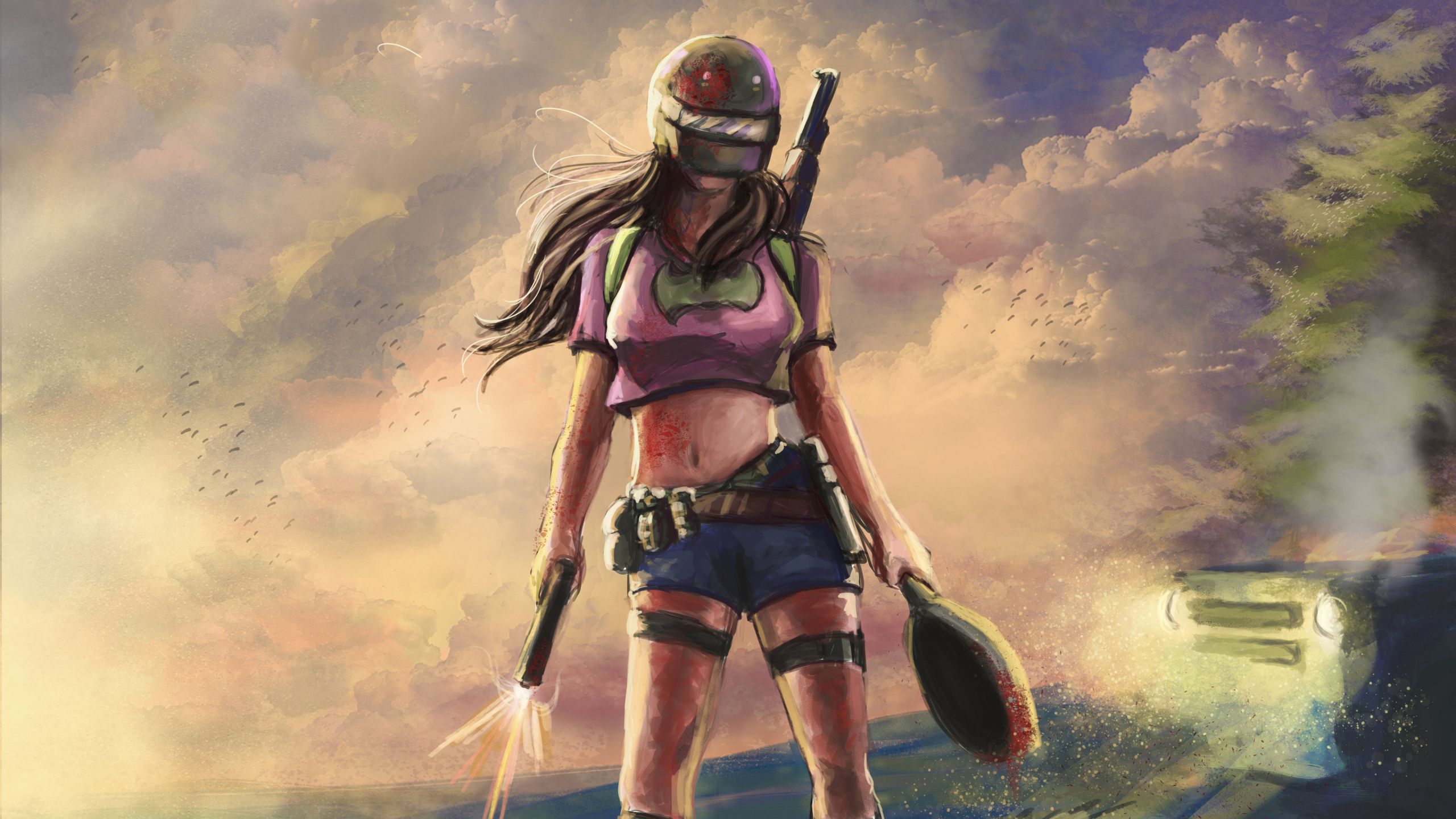 Personaggio PUBG con casco esplosione, 775x1027 Verticale, Telefono