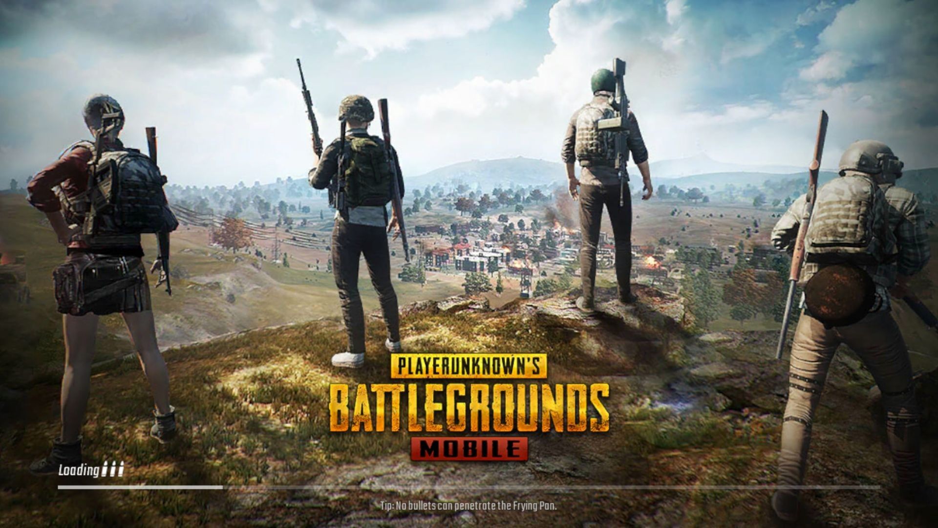 PUBG Battlegrounds logo scena, 3840x2160 4K, Monitor 4K