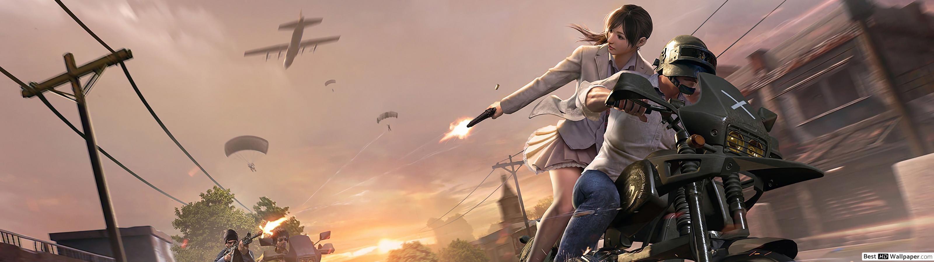 PUBG Mobile personaggi armati, 1920x1080 Full HD 1080p, PC