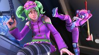 Battle Hawk Fortnite personaggio viola, 3840x2160 4K Ultra HD, Monitor 4K