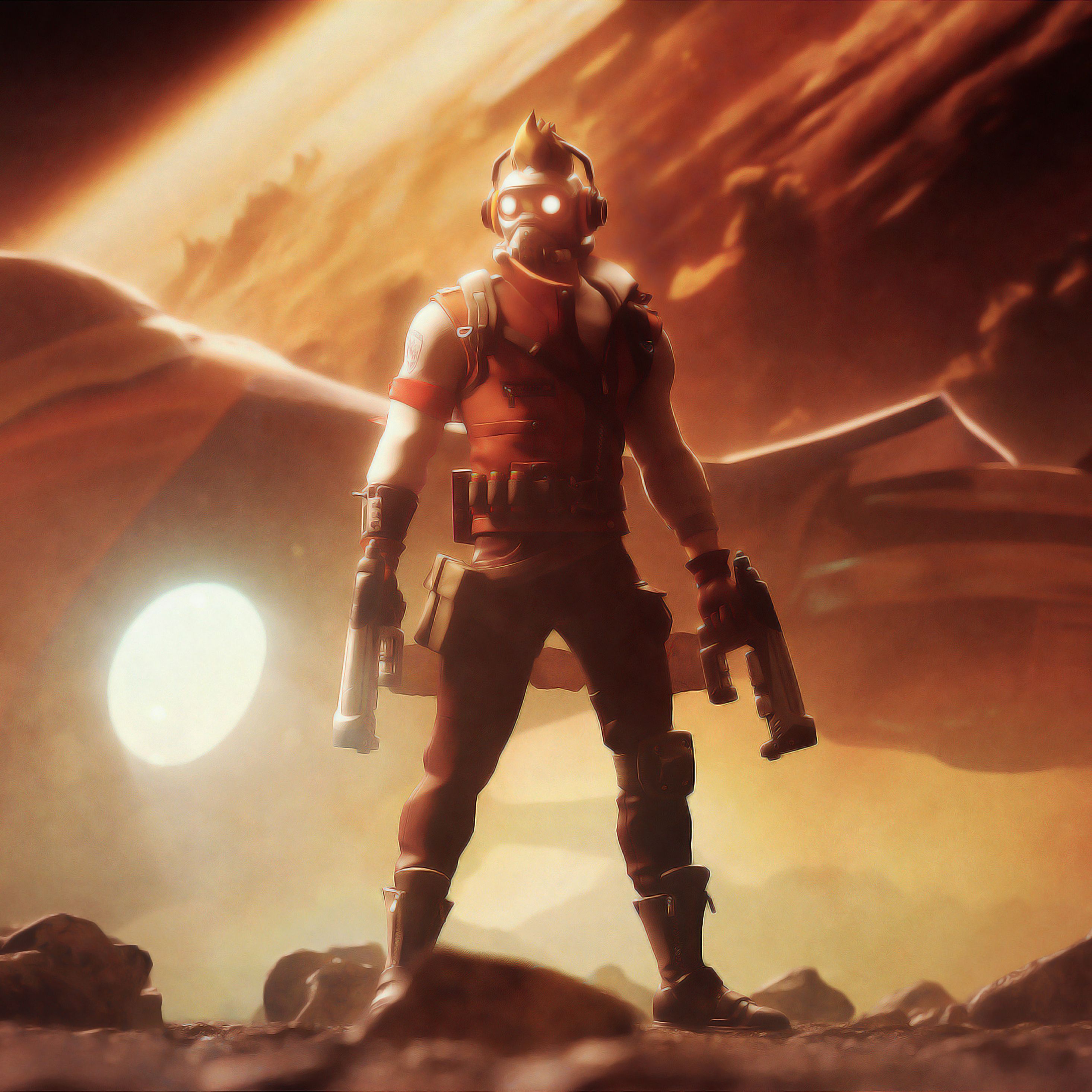 Battle Hawk Fortnite skin, 2932x2932 2K, Desktop