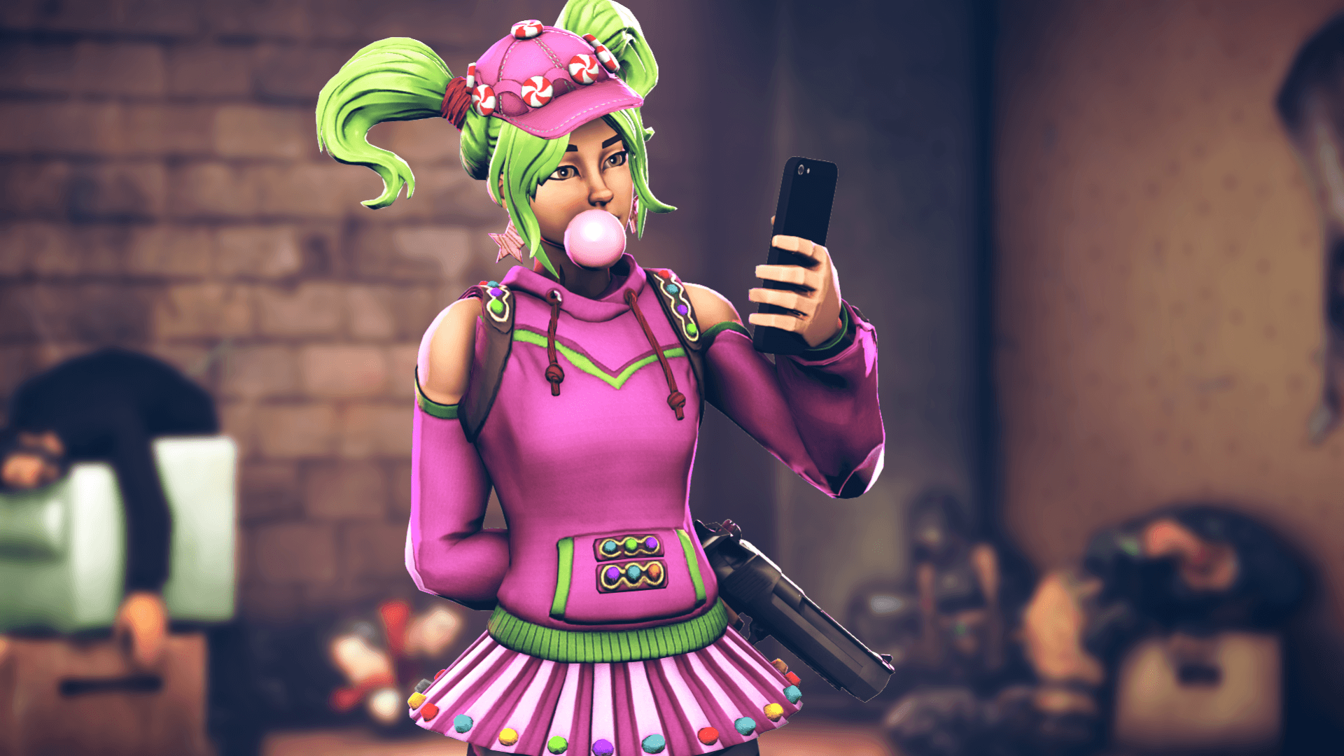 Zoey skin Fortnite, 1920x1080 Full HD 1080p, PC