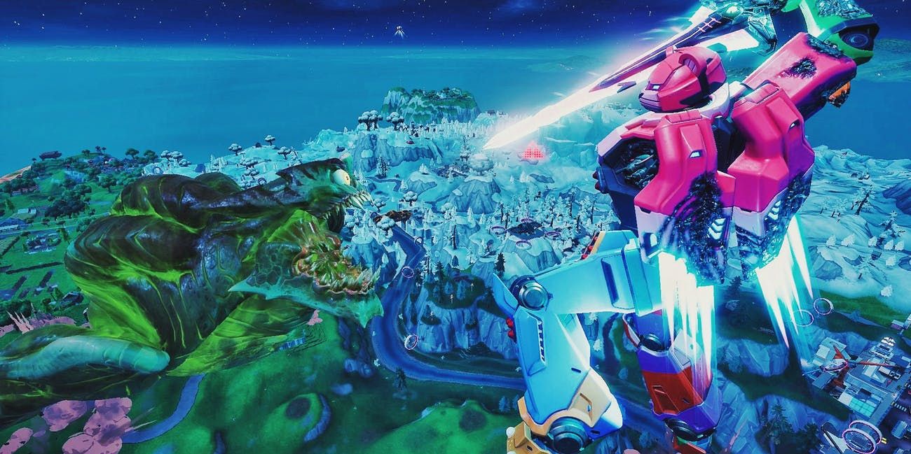 Robot Battle Hawk Fortnite, 1300x649 720p, Laptop