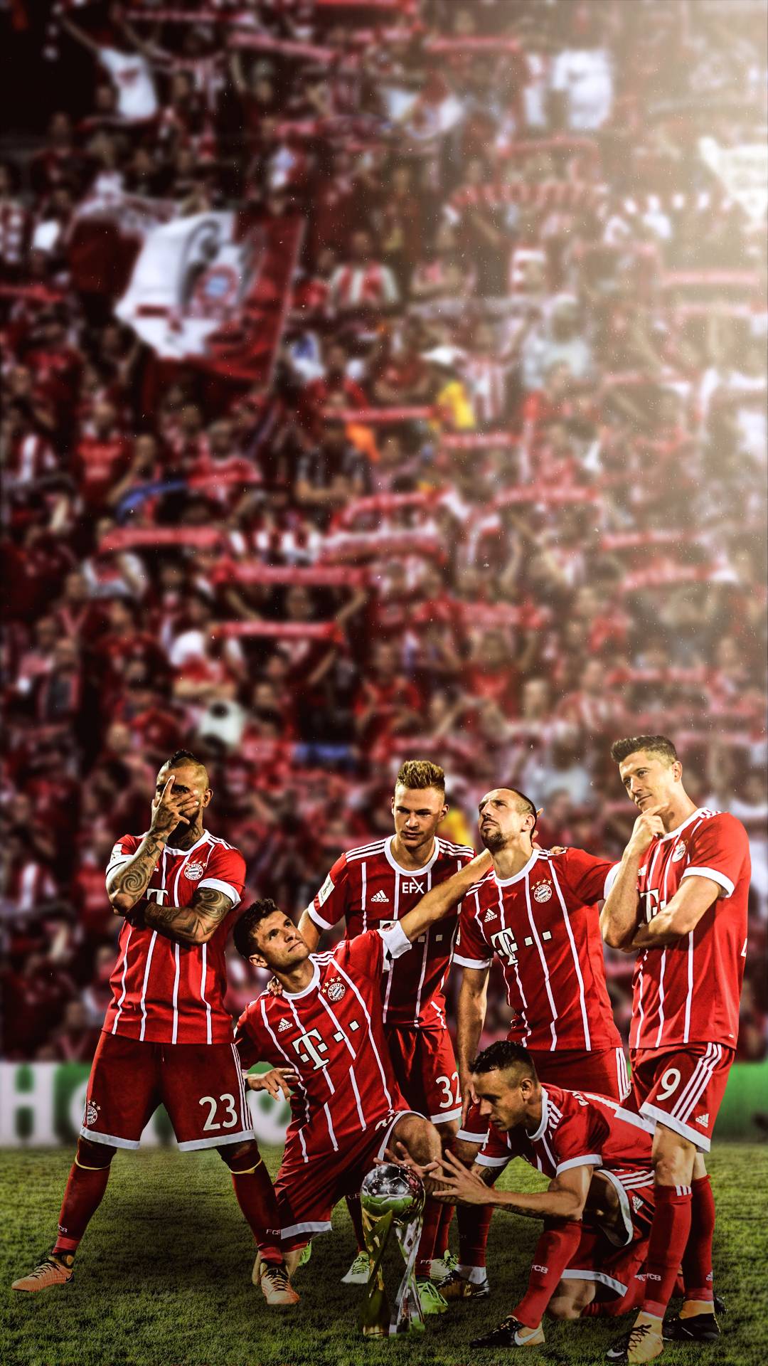 Squadra Bayern Monaco stadio, 1080x1920 Full HD Verticale, iPhone