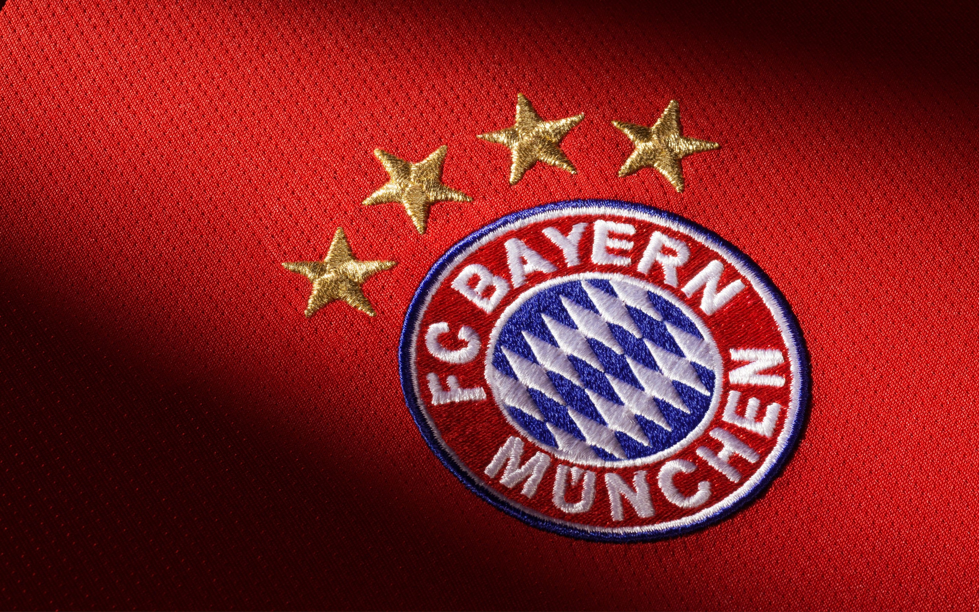 Logo FC Bayern Monaco, 3840x2400 4K, Smart TV 4K