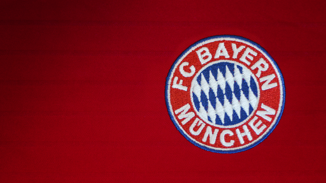 Logo FC Bayern Monaco, 1366x768 720p, iMac