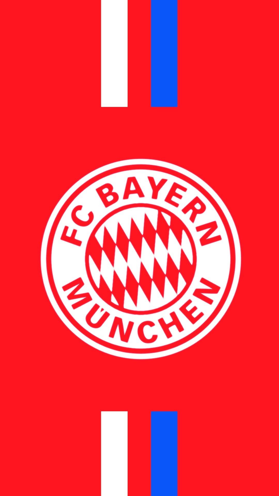 Logo FC Bayern Monaco, 1080x1920 Full HD Verticale, Smartphone