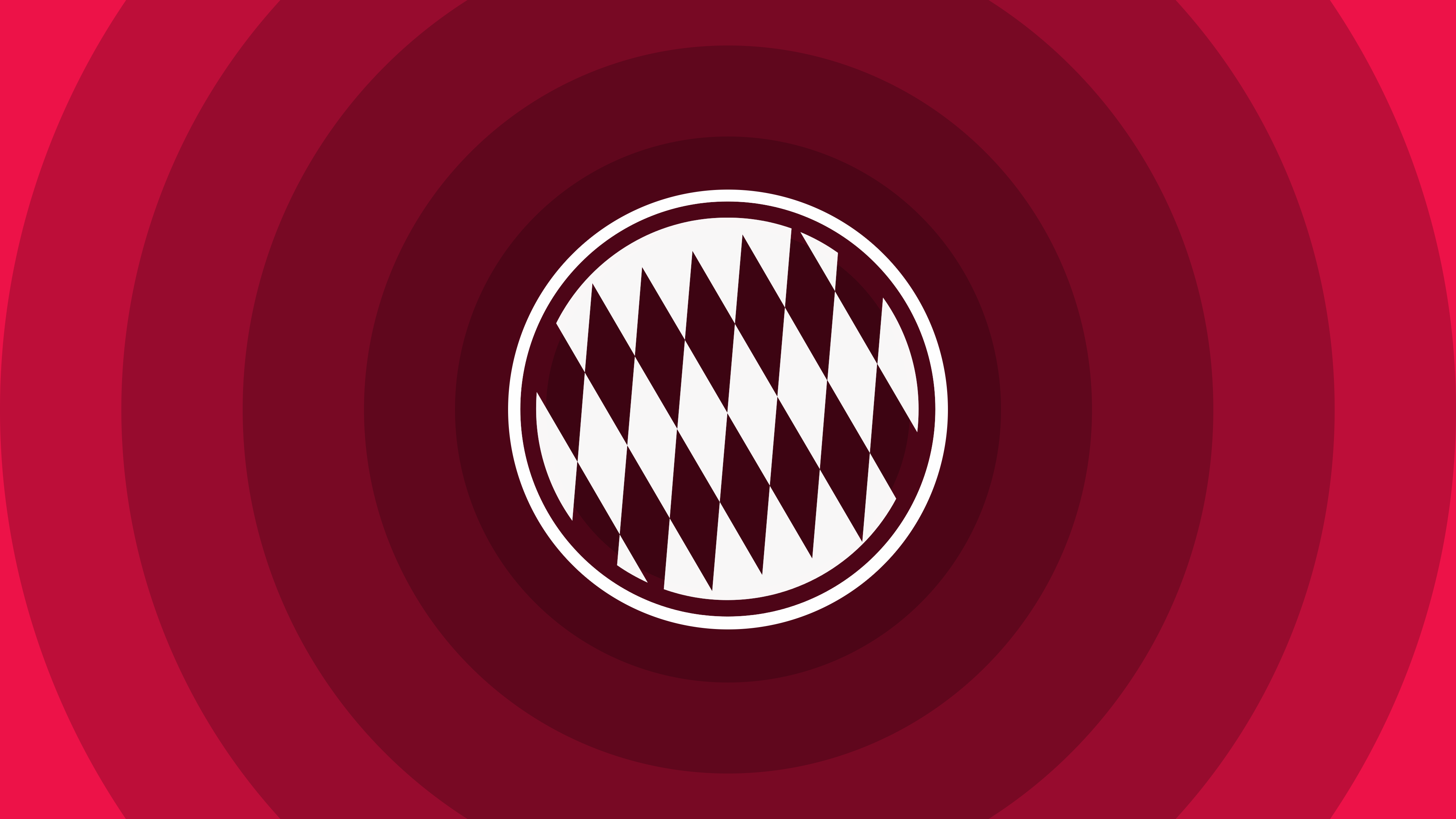Logo Bayern Monaco minimal, calcio, 3840x2160 4K, Desktop 4K