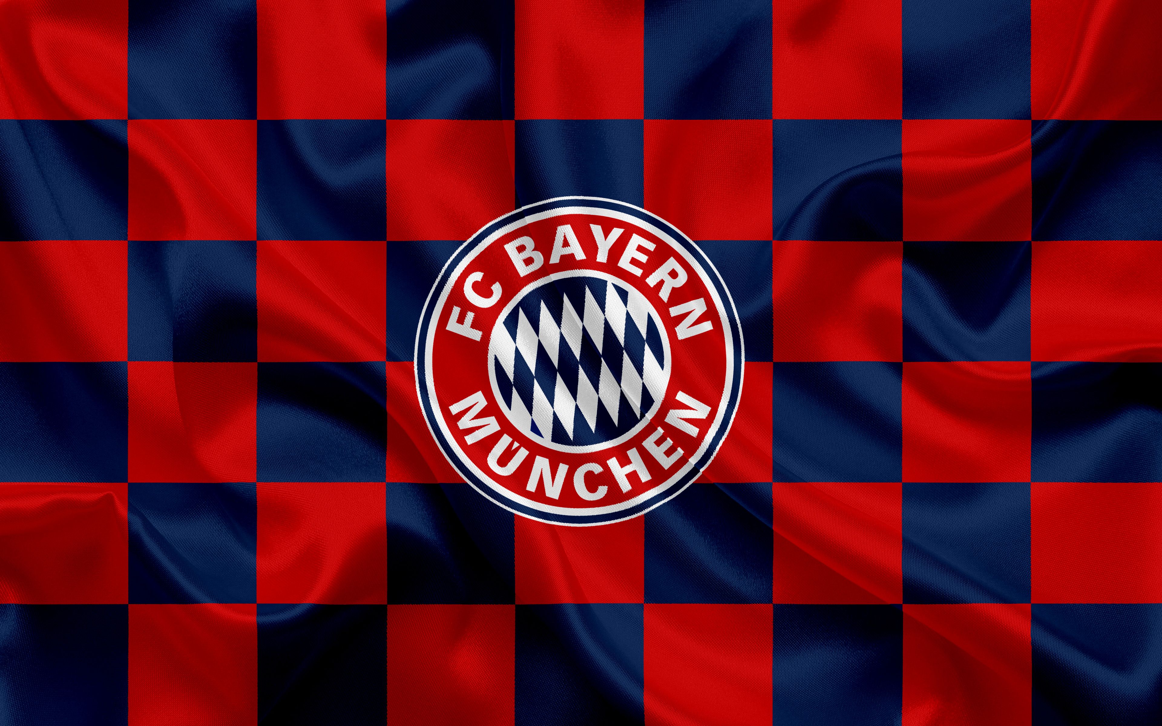 Logo FC Bayern Monaco, Bundesliga, 3840x2400 UHD, PC 4K