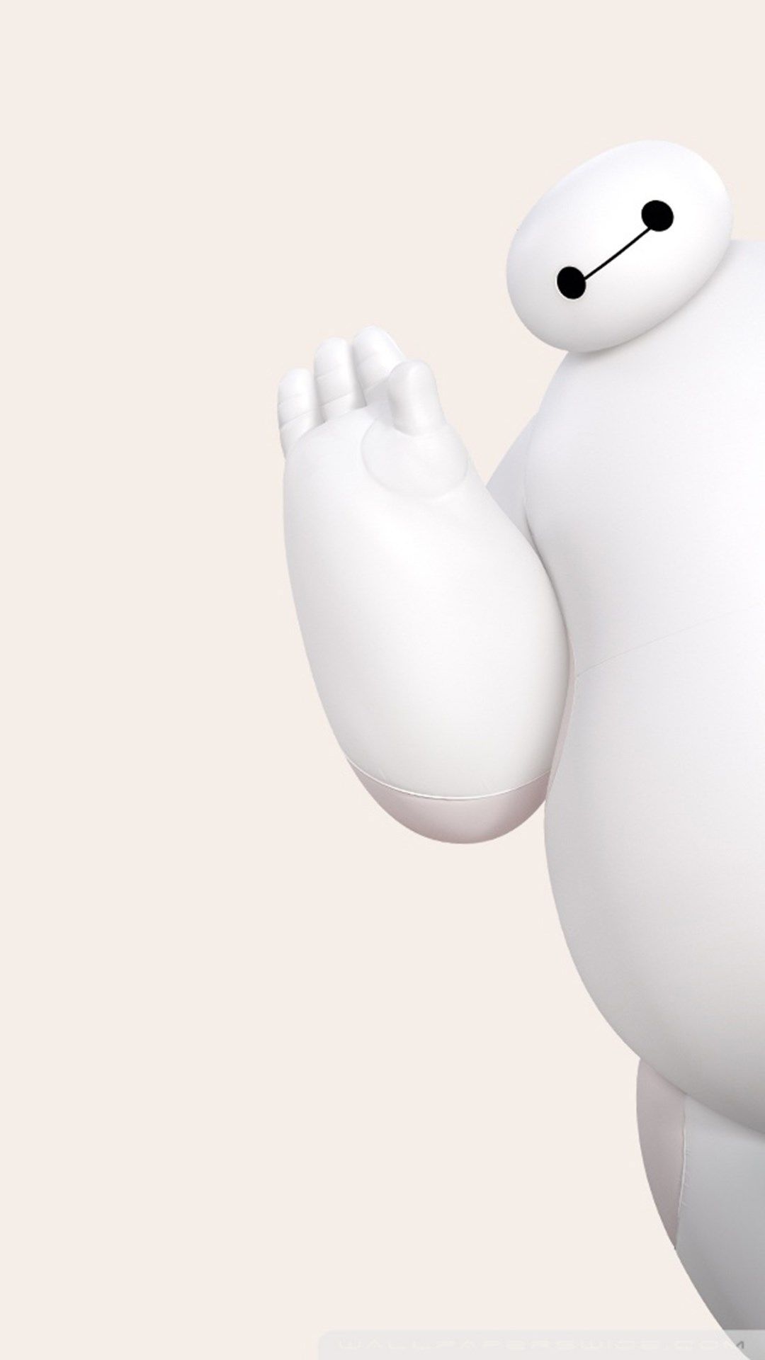 Baymax personaggio bianco, 1080x1920 Full HD Verticale, iPhone Air