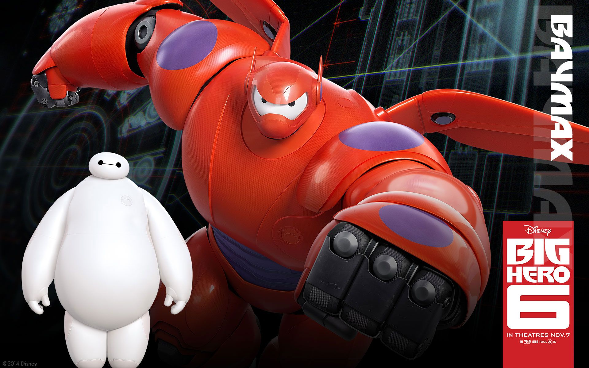 Baymax Big Hero 6 armatura rossa, 1920x1200 WUXGA, Desktop
