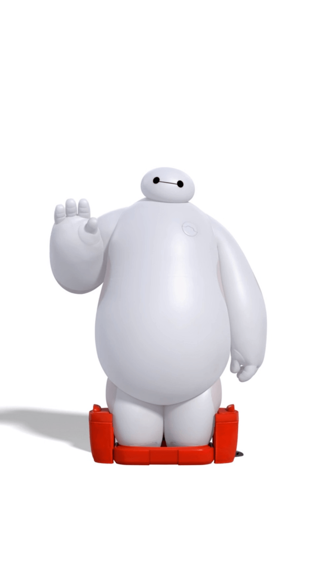Baymax volto minimalista, 675x1200 Full HD Verticale, iPhone Pro