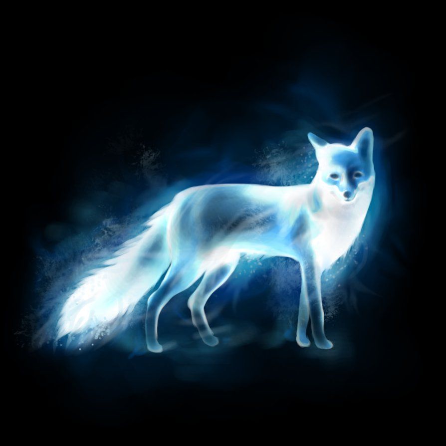 Patronus cervo luminoso blu, 721x1280 Full HD Verticale, iPhone