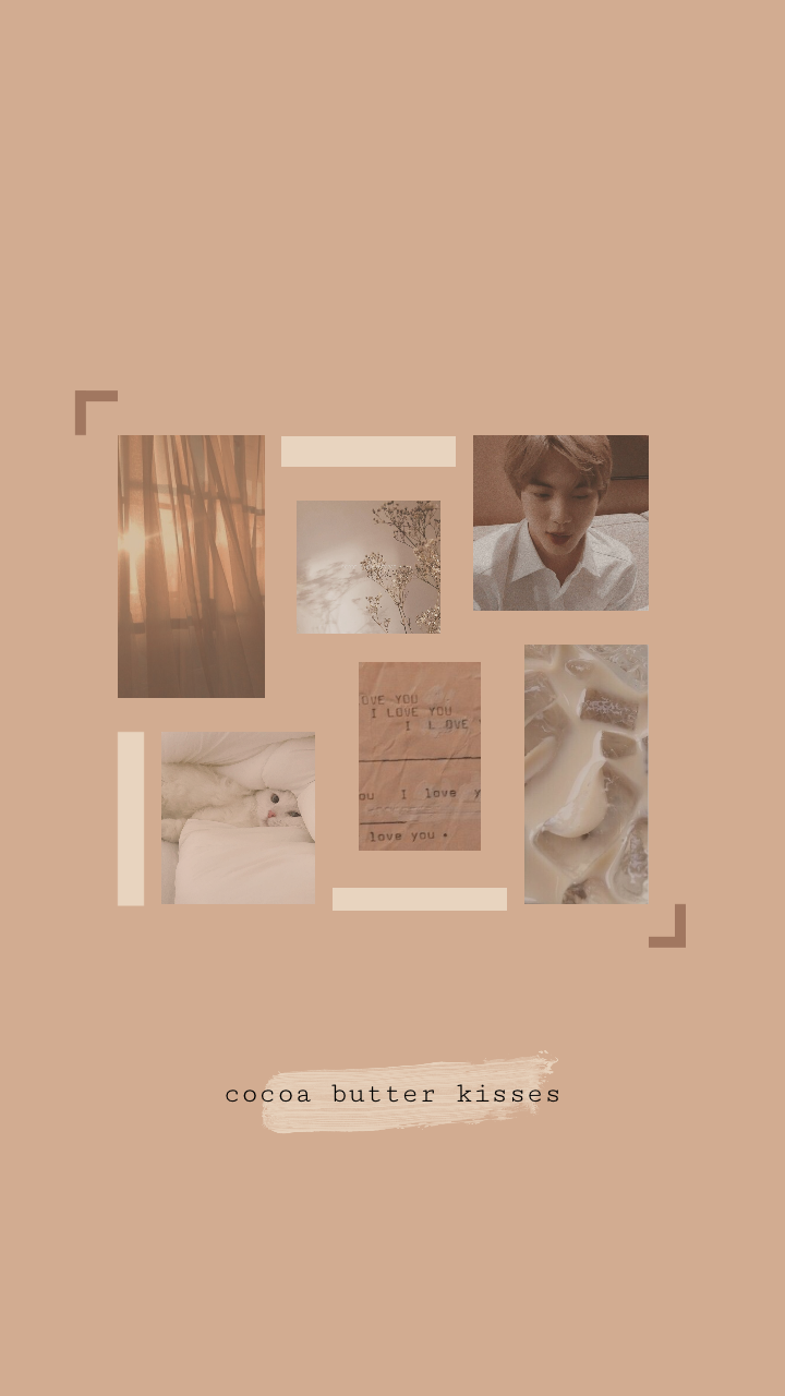 Collage estetico beige minimal, 720x1280 Verticale, Mobile