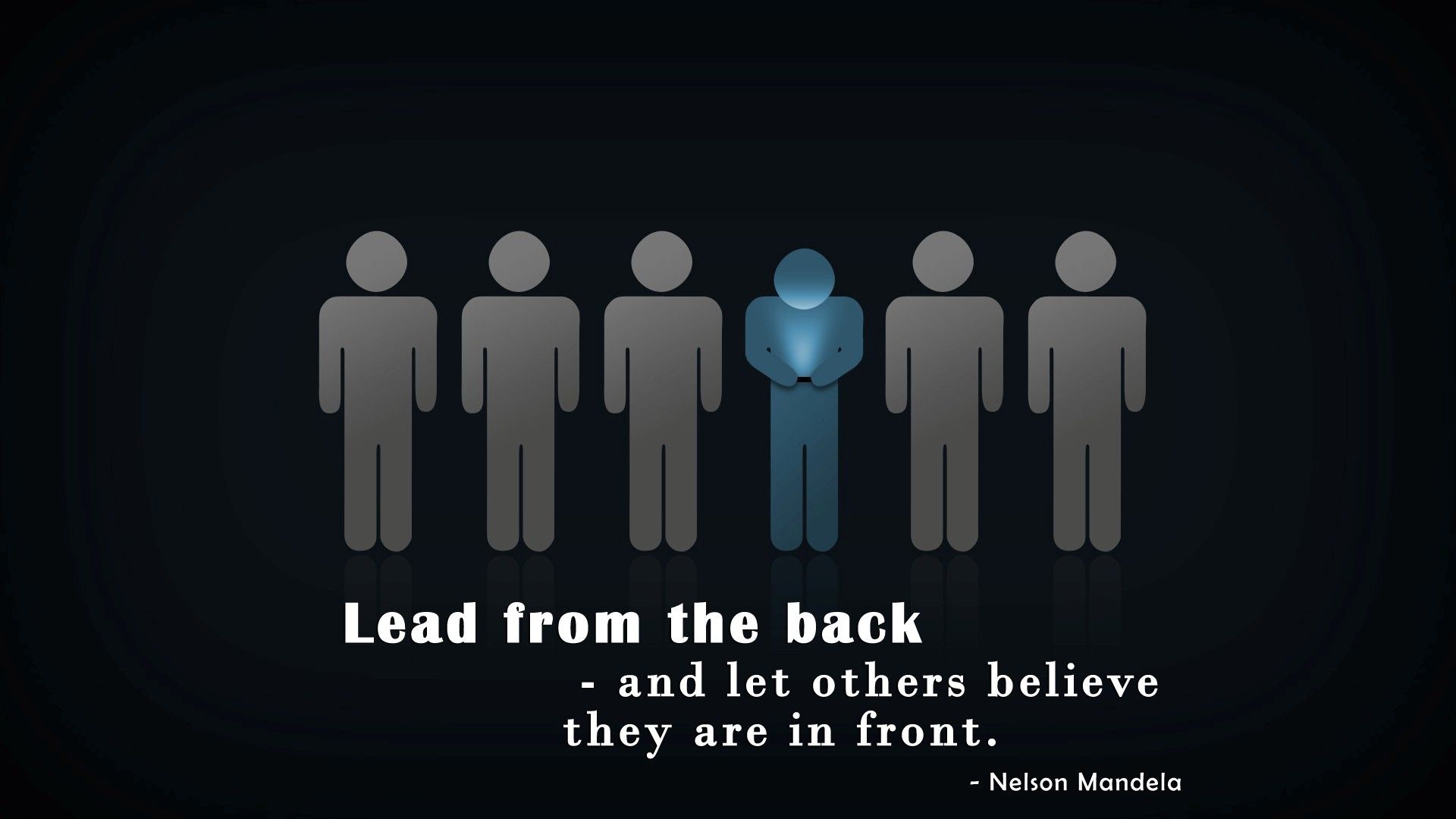 Citazione Nelson Mandela leadership, 1920x1080 Full HD, Desktop