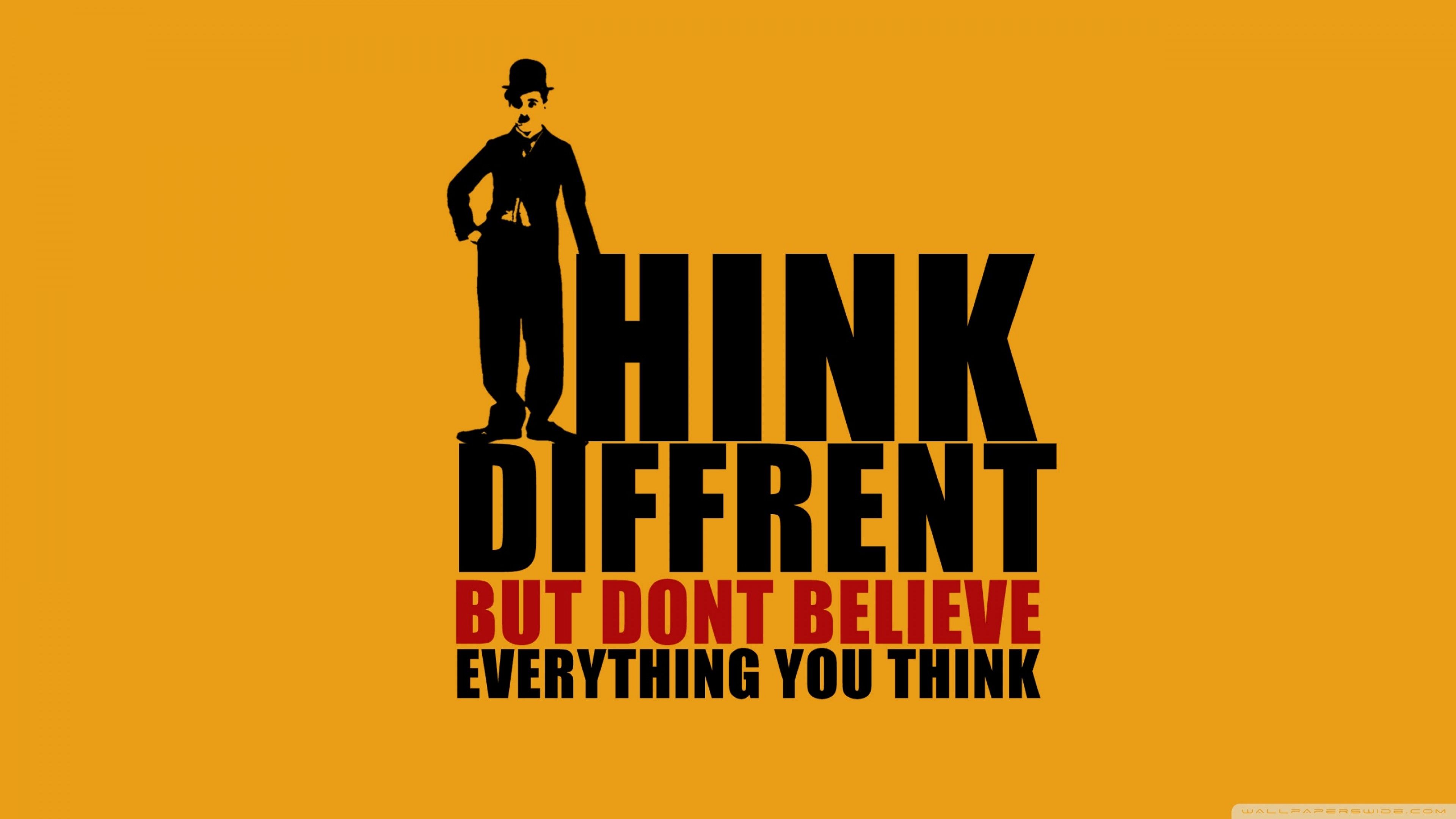 Charlie Chaplin sfondo giallo, 3840x2160 UHD, Monitor Gaming