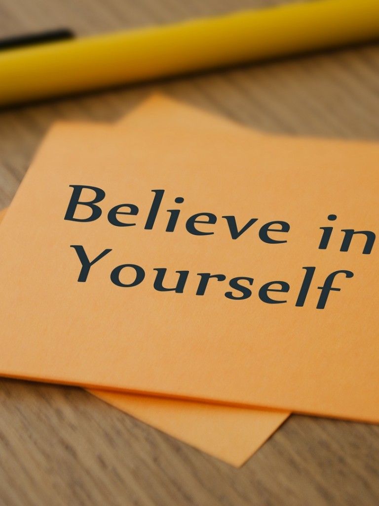 Nota adesiva Believe in Yourself, 768x1024 Verticale, POCO