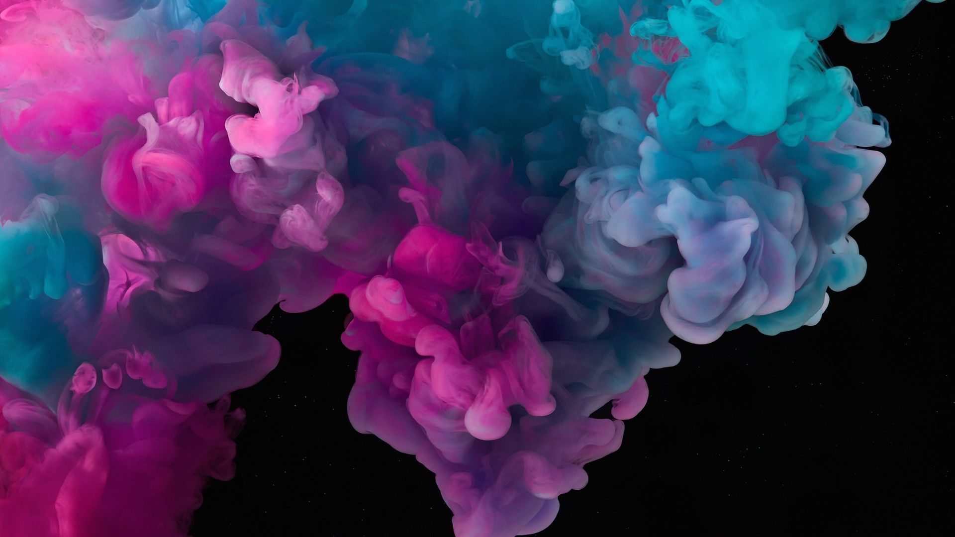 fumo rosa e turchese, 1920x1080 Full HD, PC Desktop