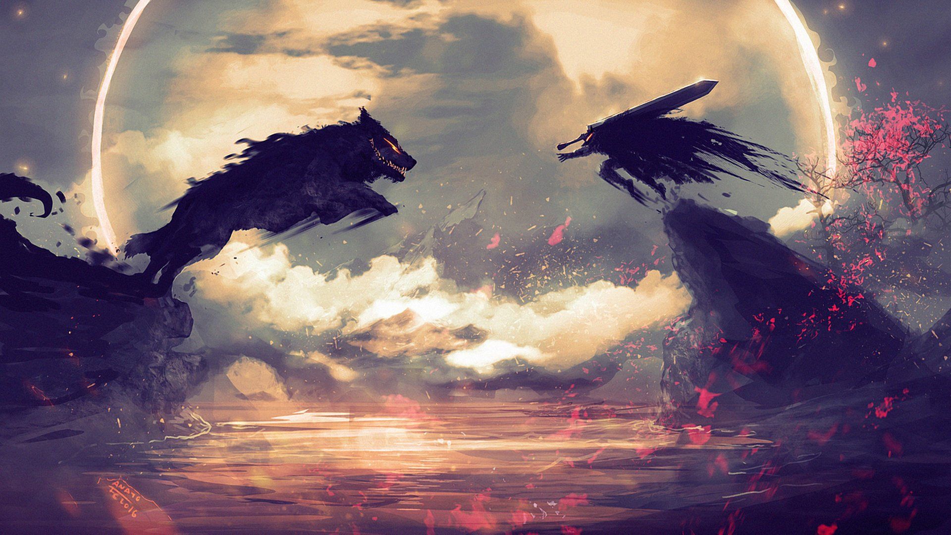 Guts armatura Berserker, eclissi, 1920x1080 1080p, Desktop