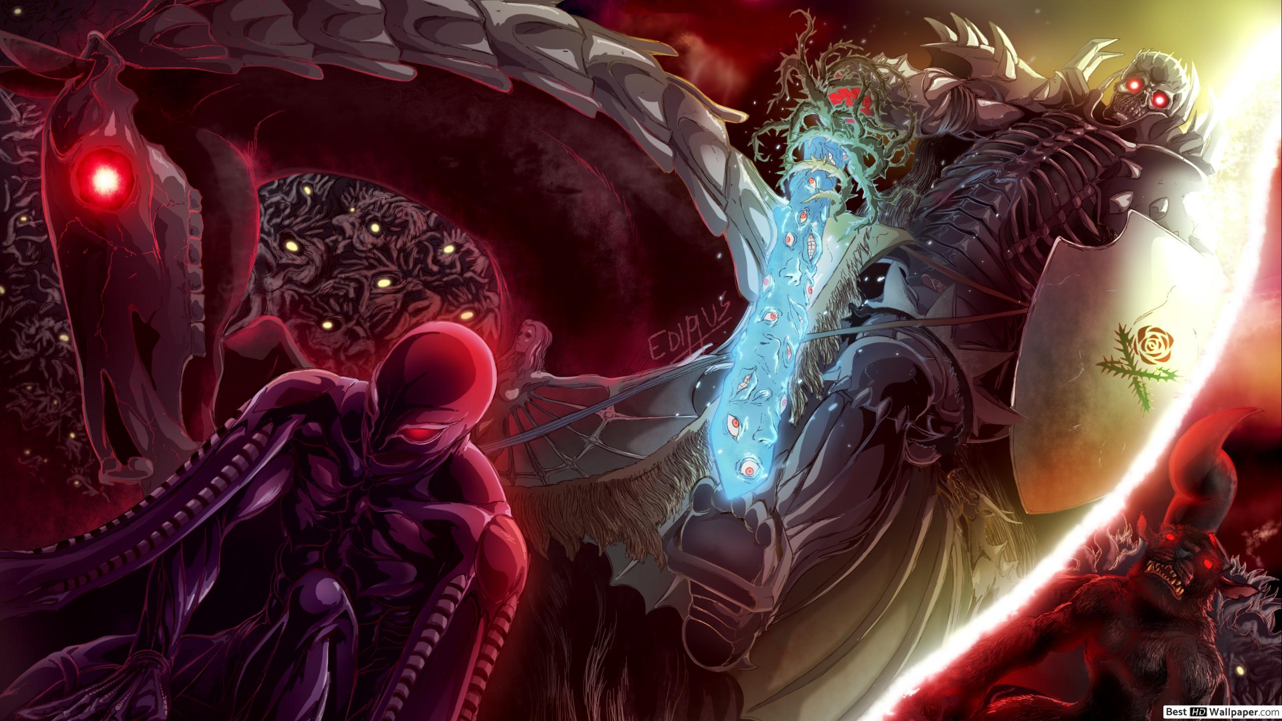 Berserk Guts vs Femto, 2560x1440 2K, Desktop