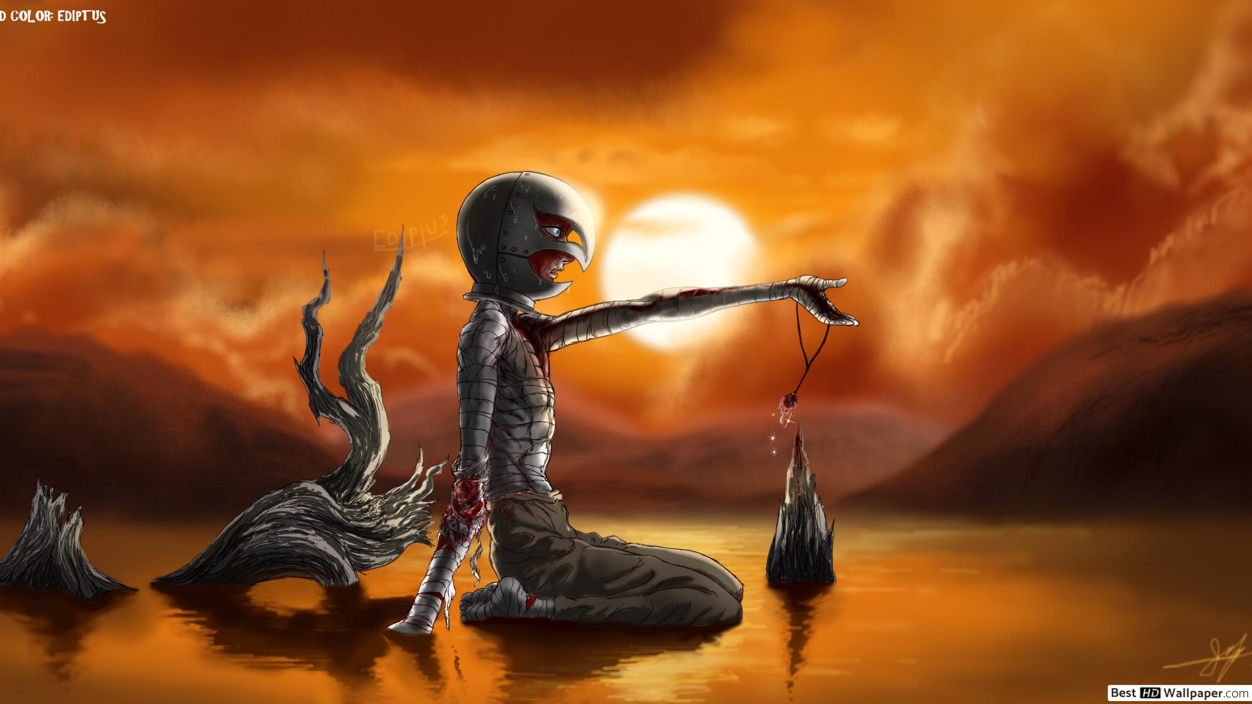 Berserk Eclipse figura oscura, 2560x1440 2K QHD, Monitor Gaming