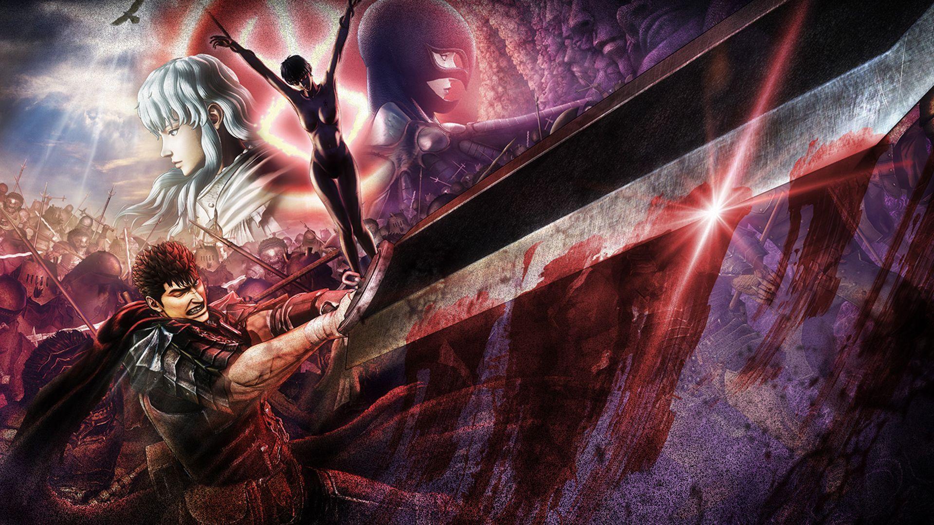 Guts spada Berserk anime, 1920x1080 Full HD 1080p, PC