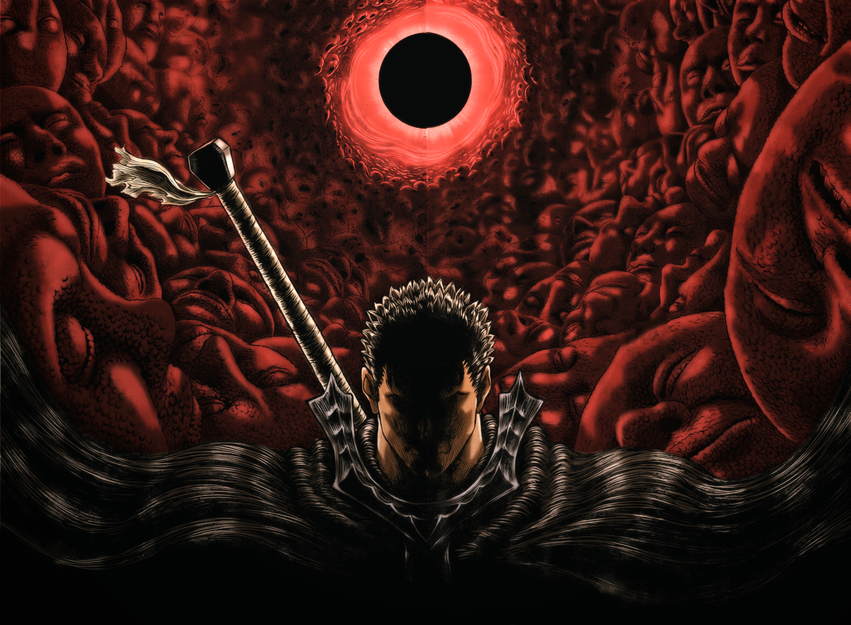Guts Berserk eclissi rossa, 2940x2160 WQXGA, Desktop