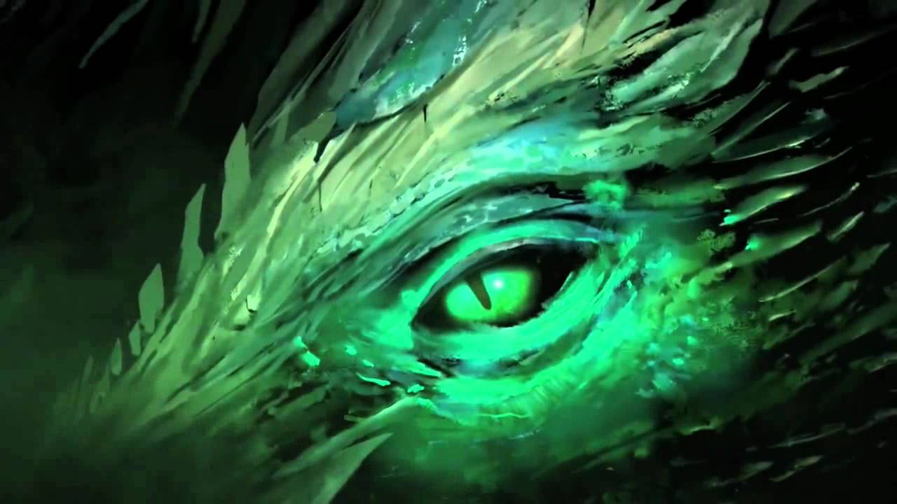 Occhio di drago verde, 1280x720 720p, PC