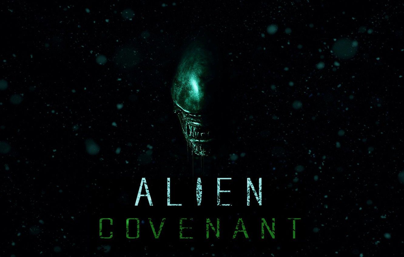 Alien Covenant testa creatura verde, 1332x850 720p, Laptop