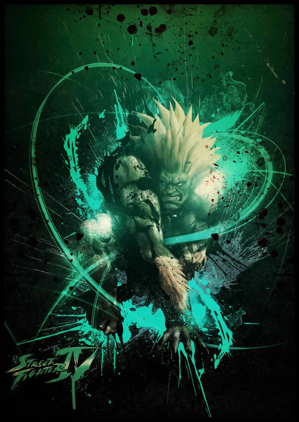 Blanka Street Fighter verde, 1024x1447 Full HD Verticale, Smartphone