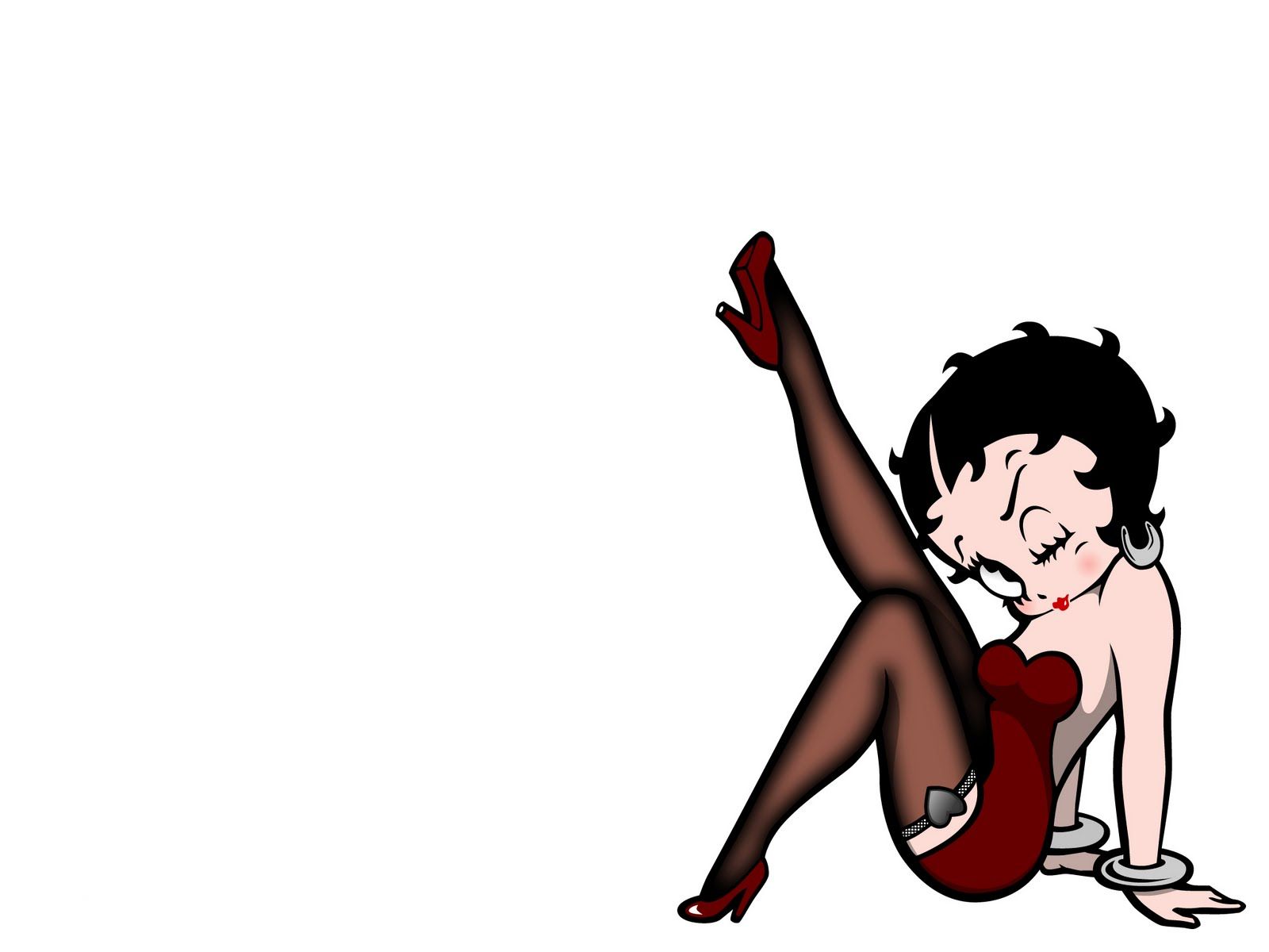 Betty Boop Biancaneve bianco e nero, 1920x1080 1080p, Desktop