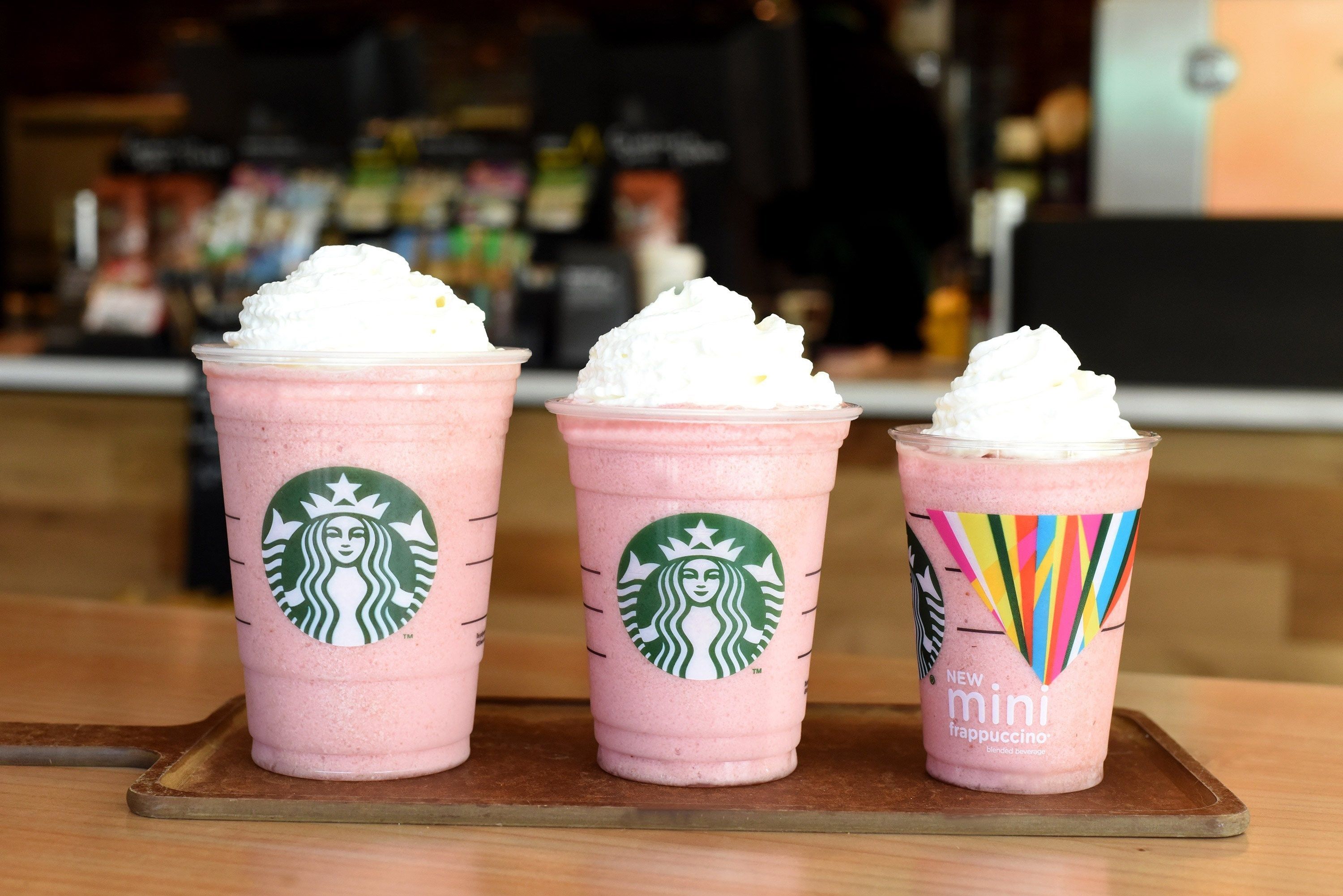 Bevande rosa Starbucks Frappuccino, 3000x2002 WQXGA, PC