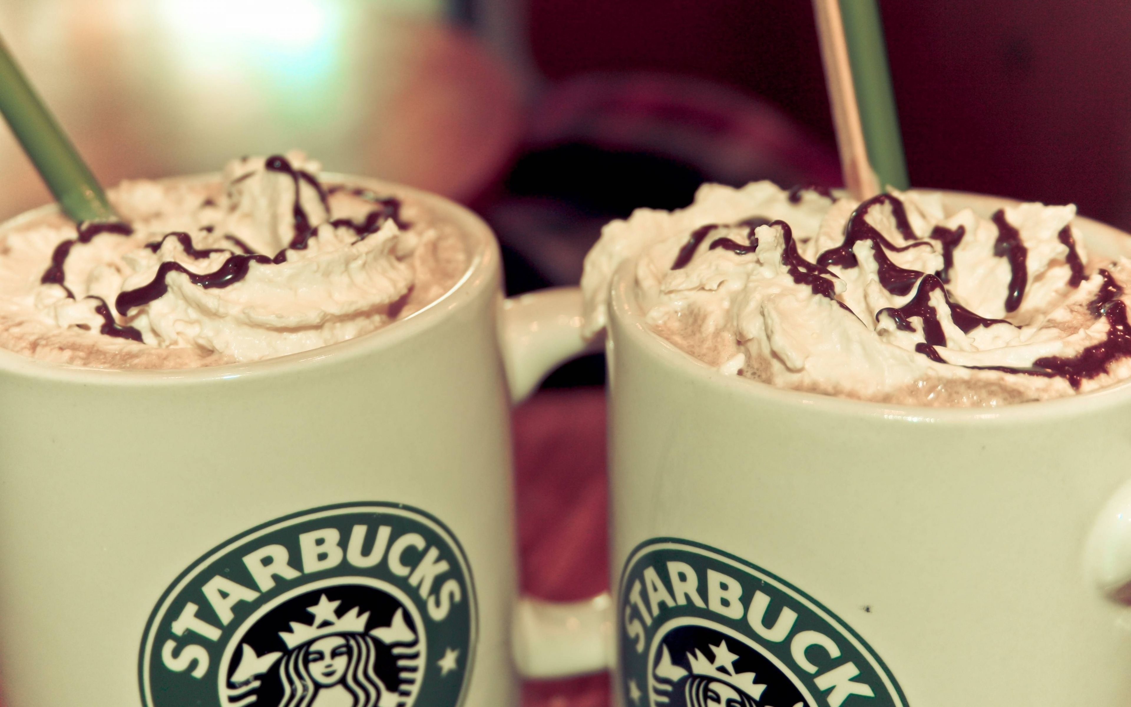 Tazze Starbucks con panna, 3840x2400 UHD, PC 4K