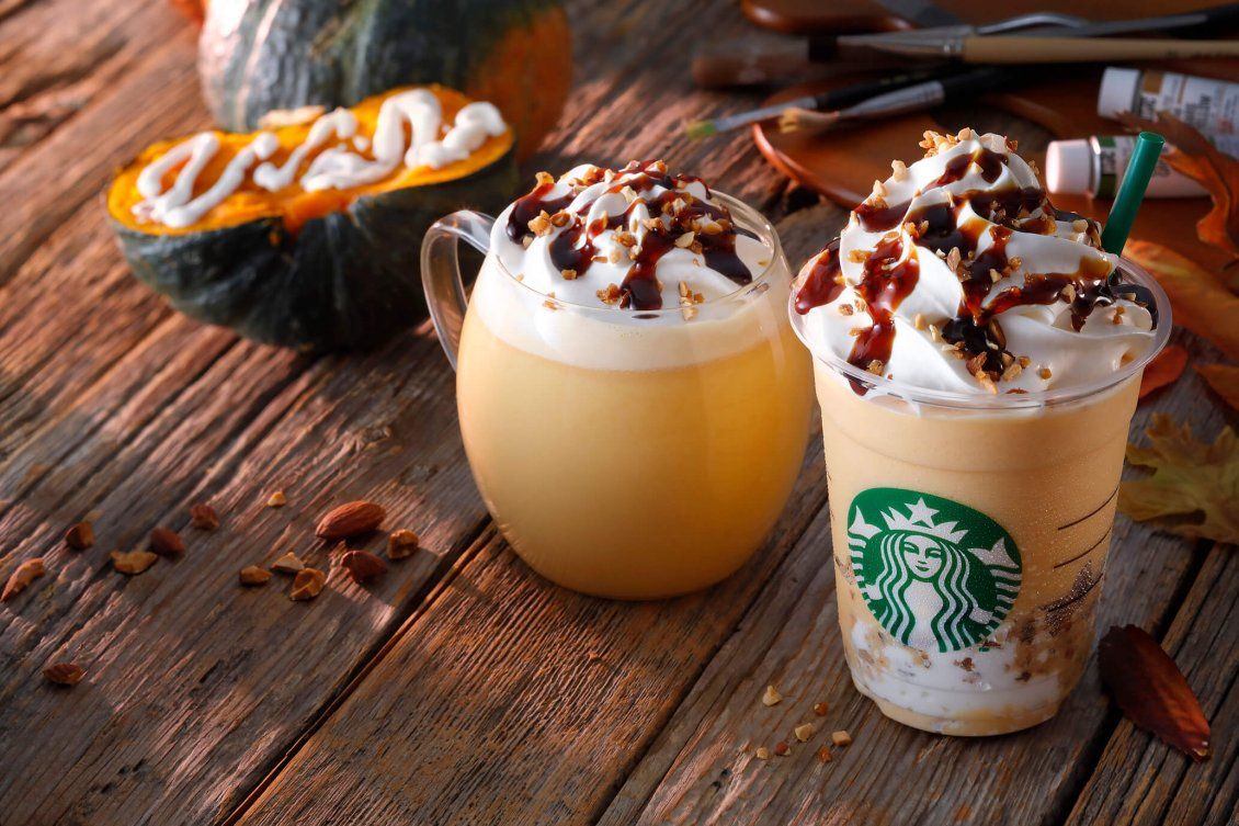 Bevande Starbucks autunnali con zucca, 1130x753 HD, Laptop