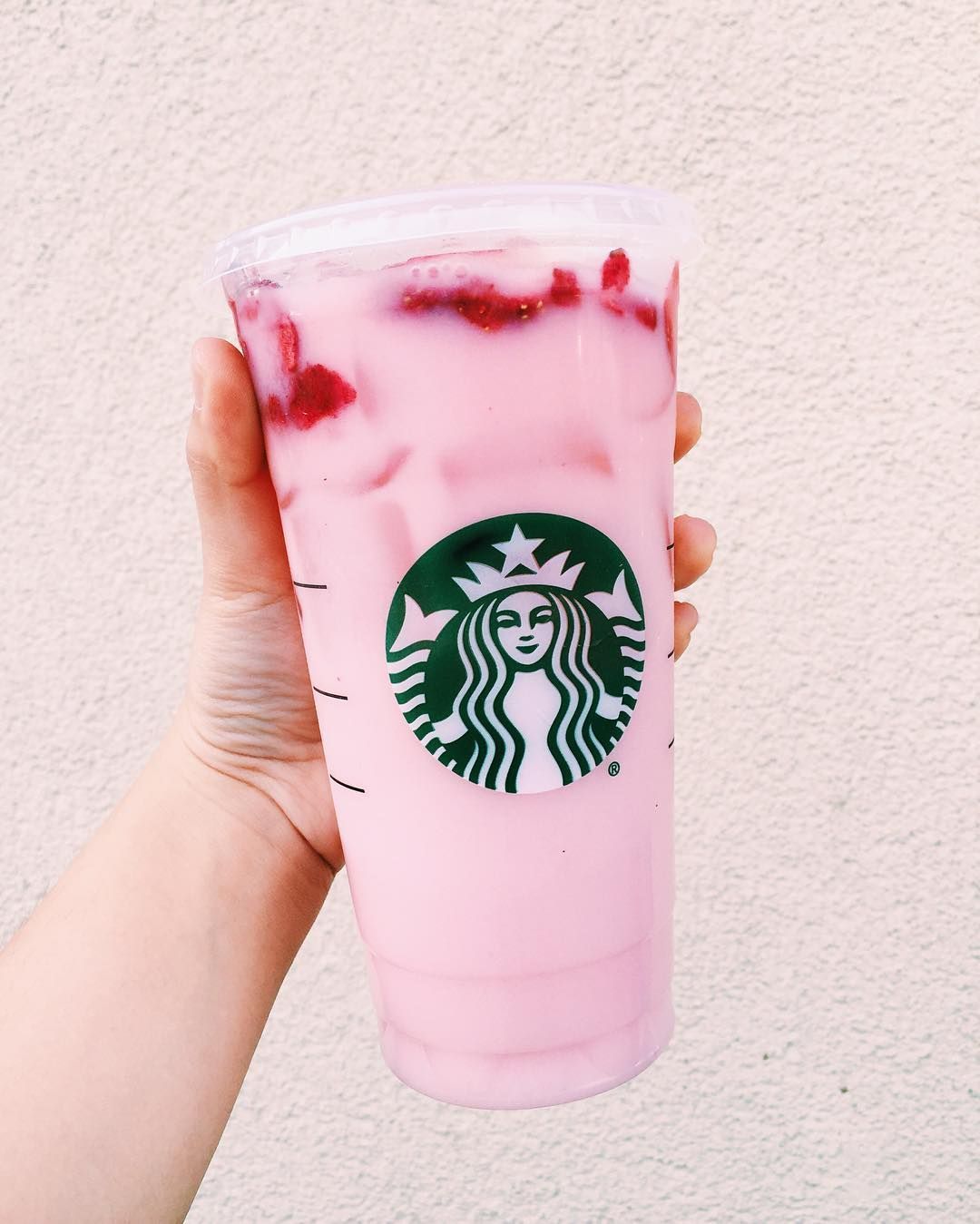 Bicchiere Starbucks bevanda rosa, 1080x1349 Full HD Verticale, Samsung Galaxy