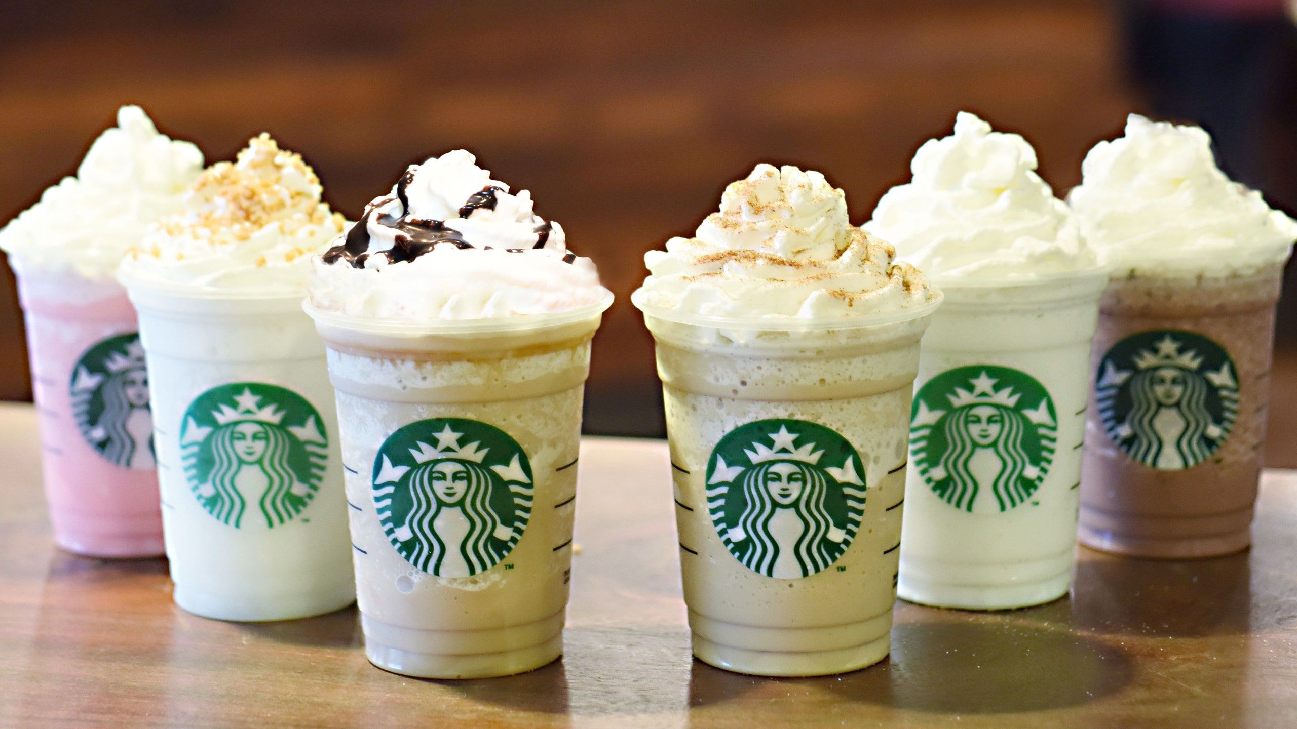 Bevande Frappuccino Starbucks colorate, 2560x1440 2K QHD, PC