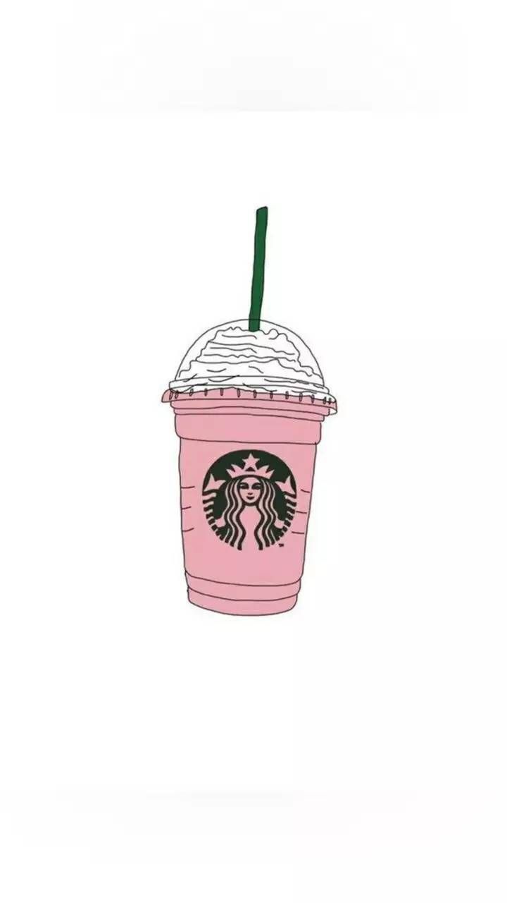Bicchiere Starbucks Frappuccino rosa, 720x1280 Full HD Verticale, Smartphone
