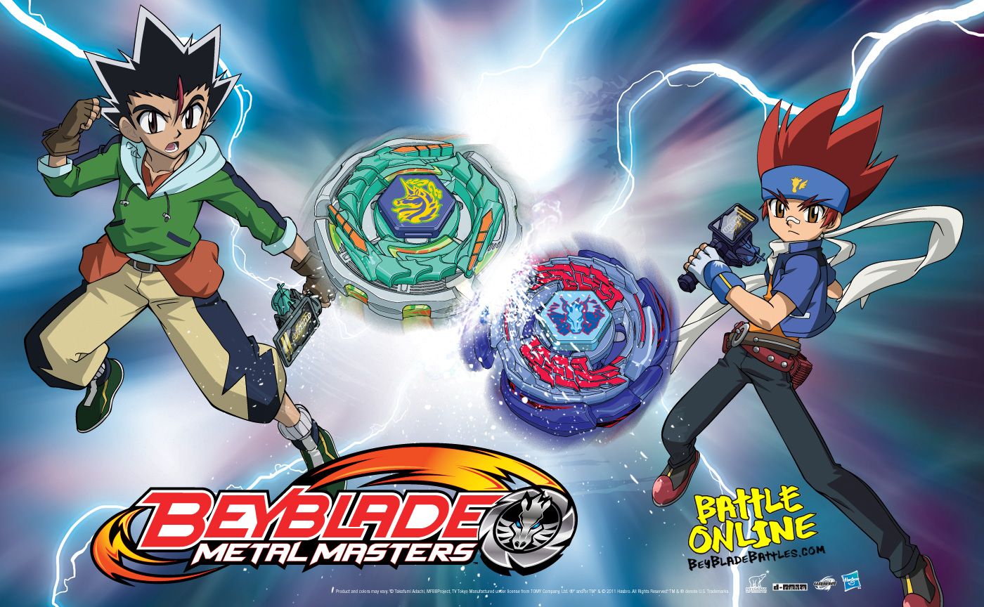 Beyblade Metal Masters personaggi trottole, 1400x864 HD, Desktop