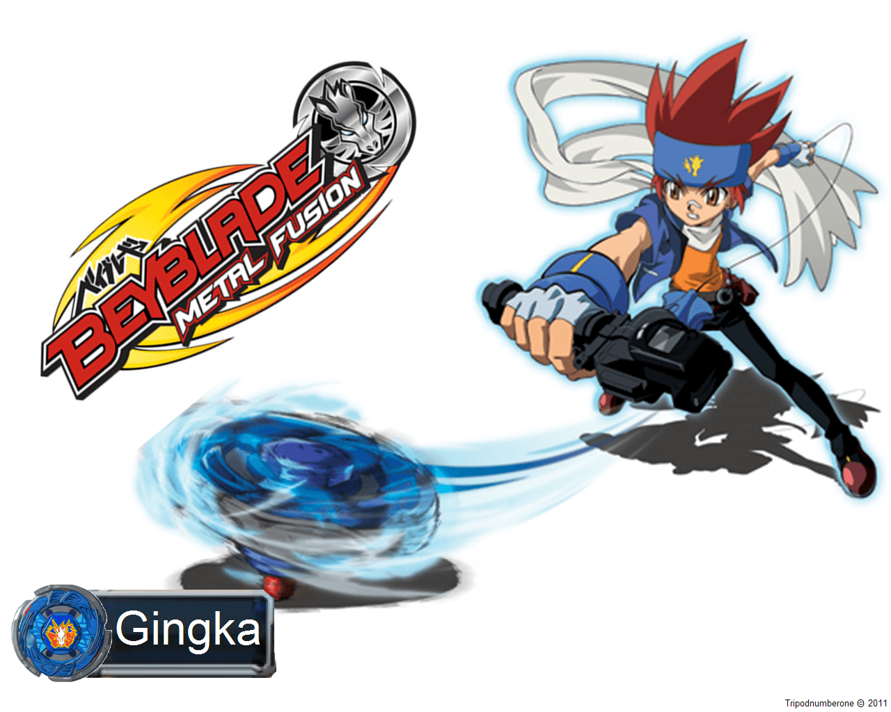 Beyblade Metal Fusion Gingka, 1280x1024 720p, PC