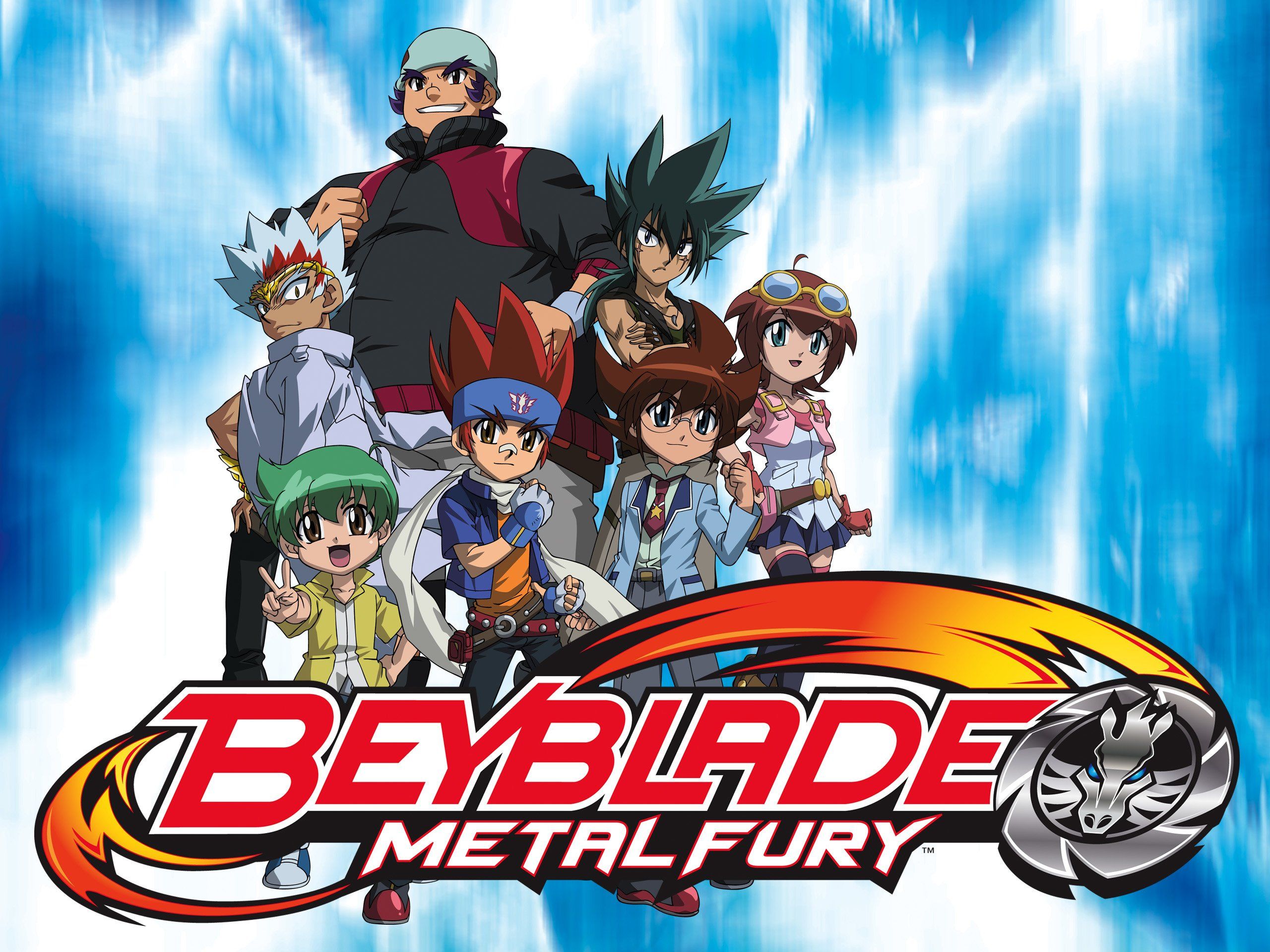 Beyblade Metal Fury personaggi gruppo, 2560x1920 WQXGA, PC
