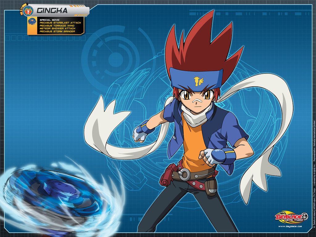 Gingka Beyblade Metal Fusion, 1024x768 HD, Laptop