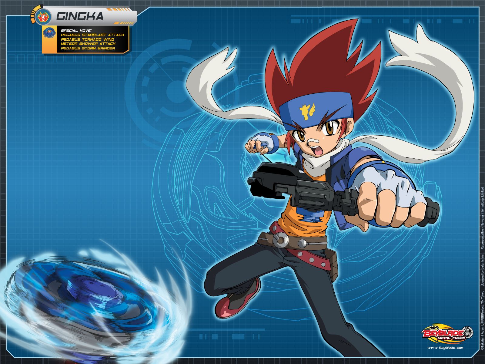 Gingka Beyblade Metal Fusion, 1600x1200 900p, HP Laptop