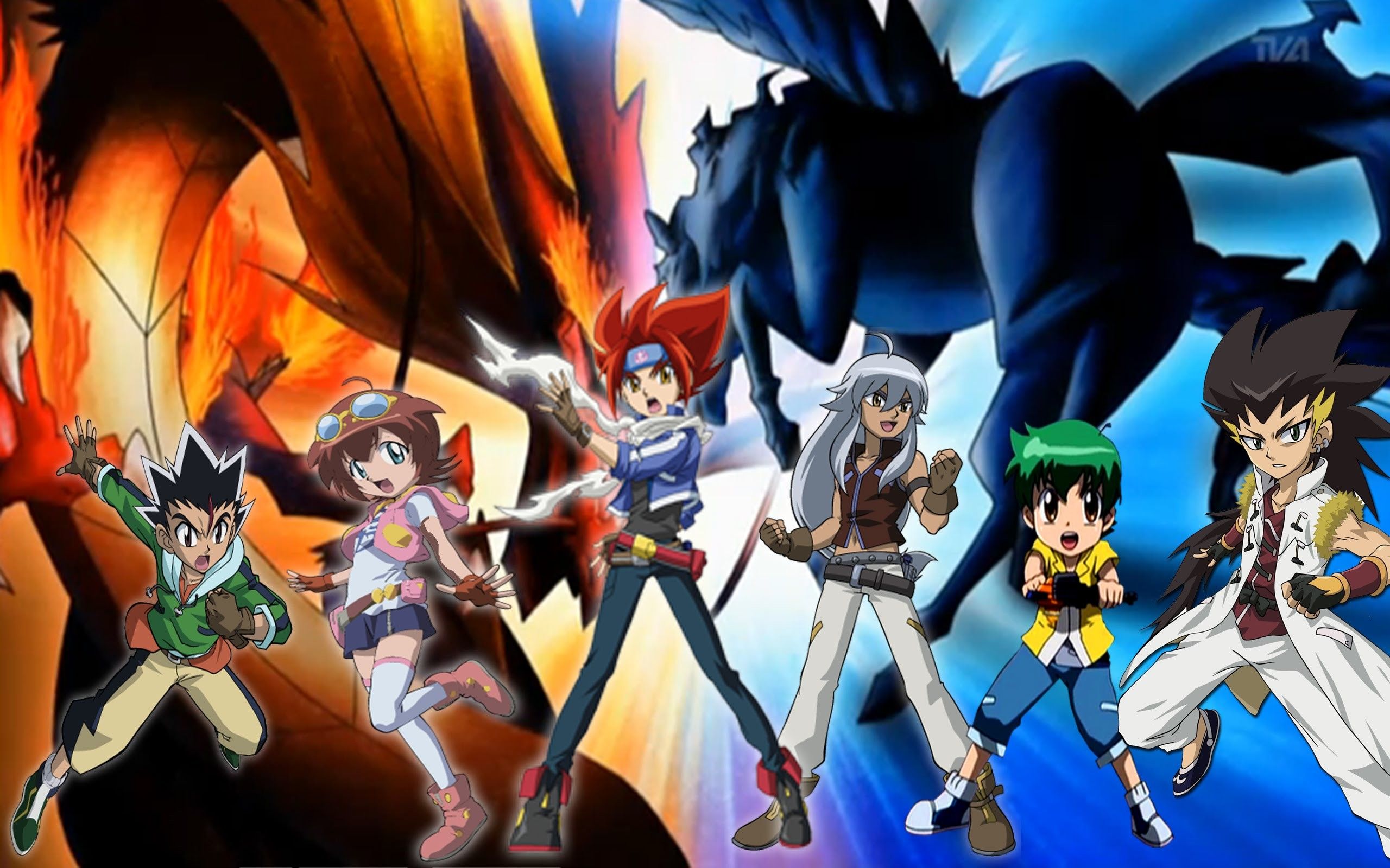 Personaggi Beyblade Metal Fusion, 2560x1600 WQXGA, Desktop
