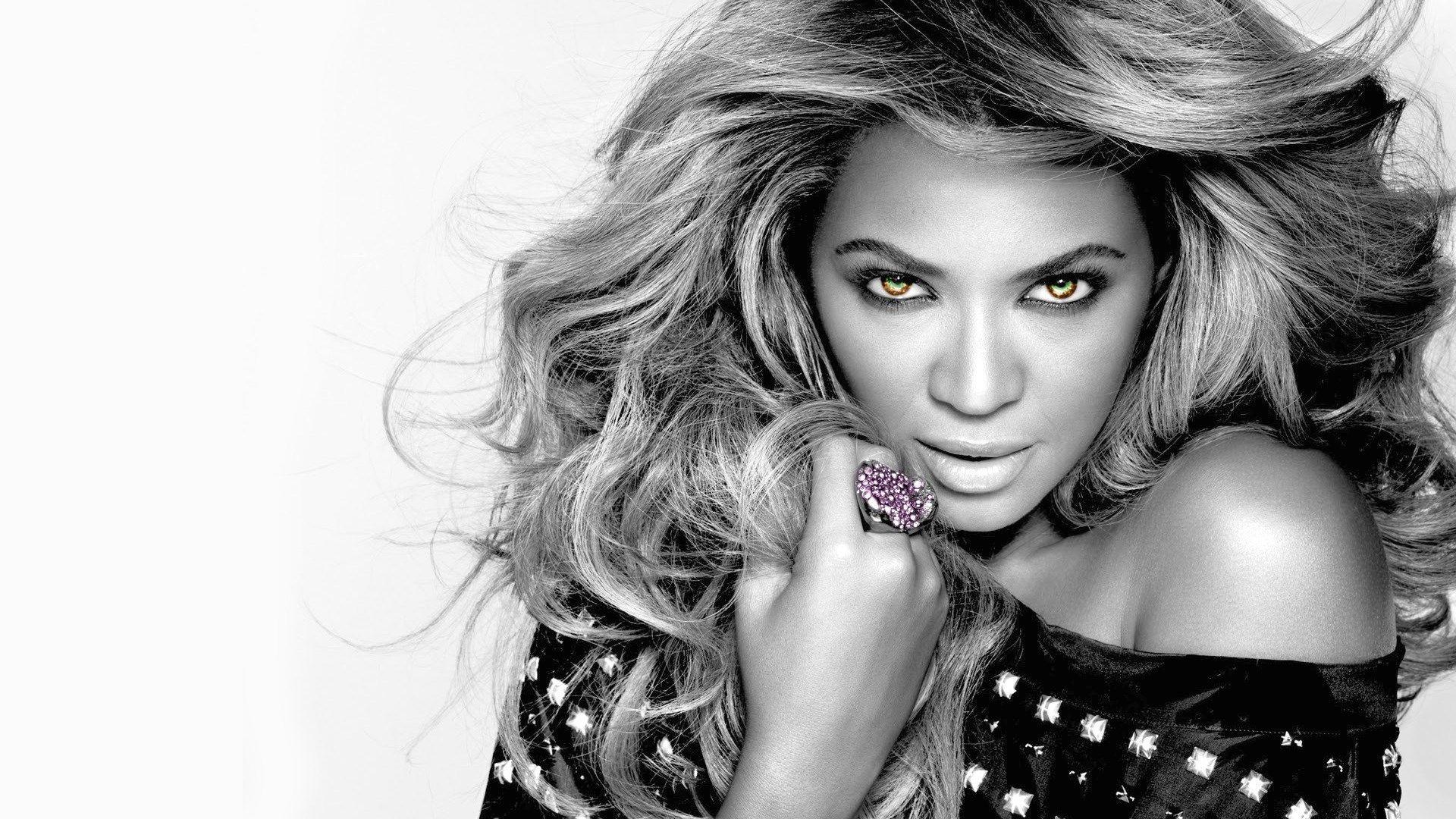Beyoncé ritratto bianco e nero, 1920x1080 Full HD, Desktop