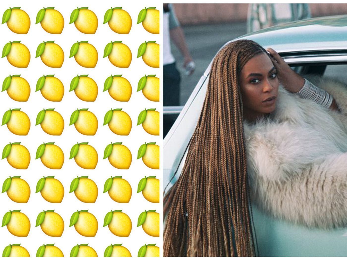 Beyoncé Lemonade, limoni e auto, 1400x1050 HD, Desktop